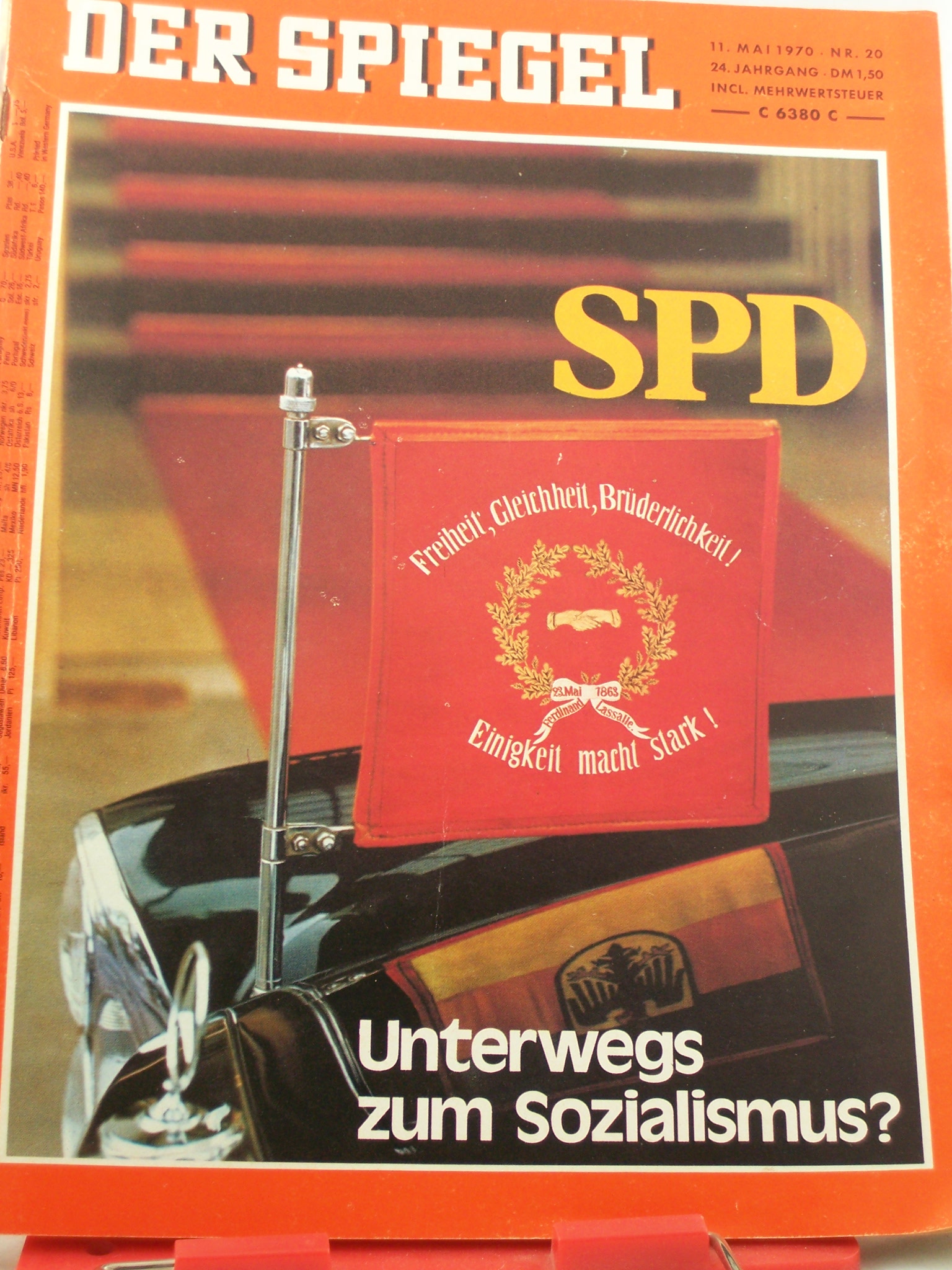 Artikelbild 1 des Artikels “20/1970, SPD unterwegs zum Sozialismus “