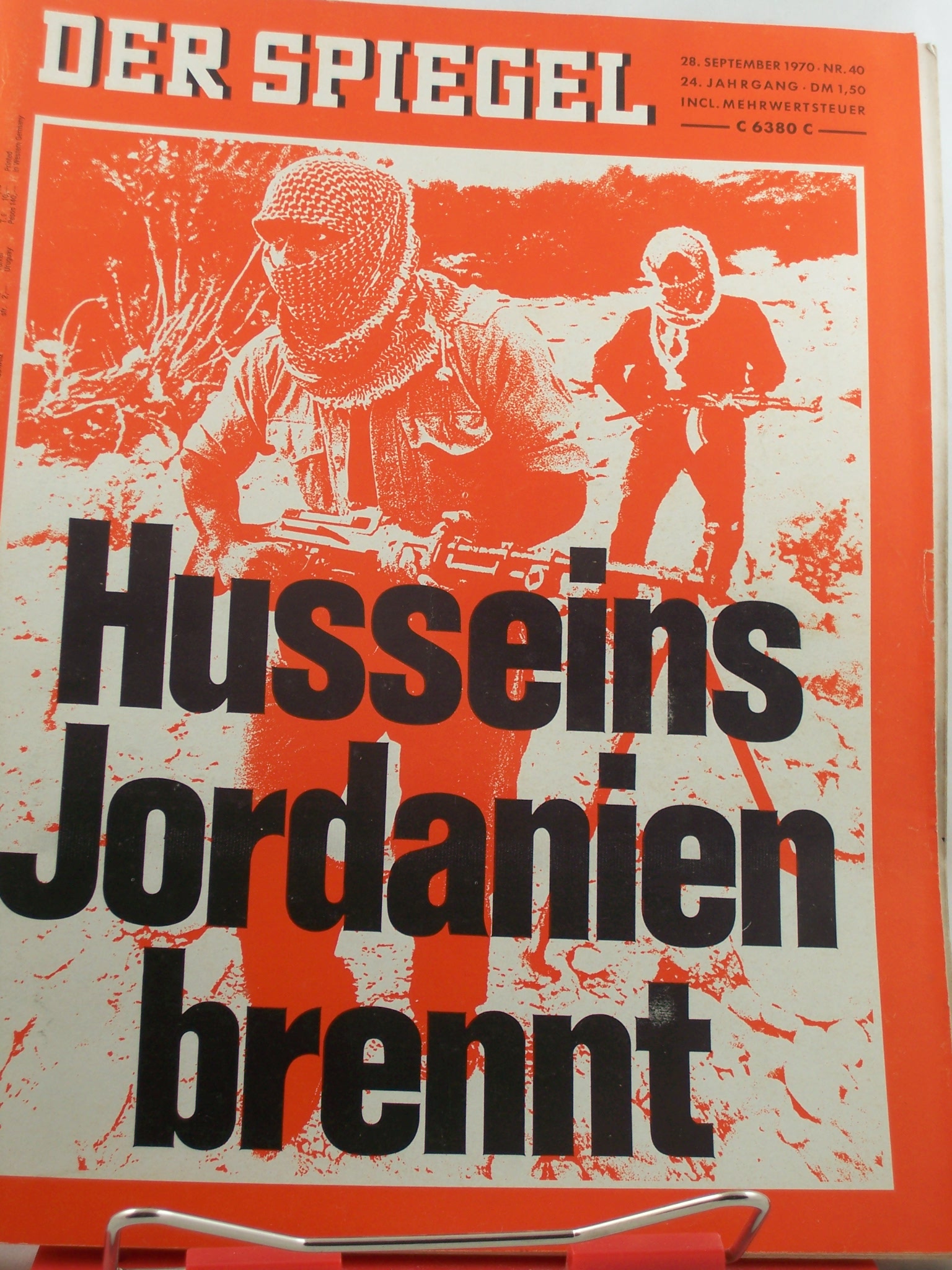 Artikelbild 1 des Artikels “40/1970, Husseins Jordanien brennt “