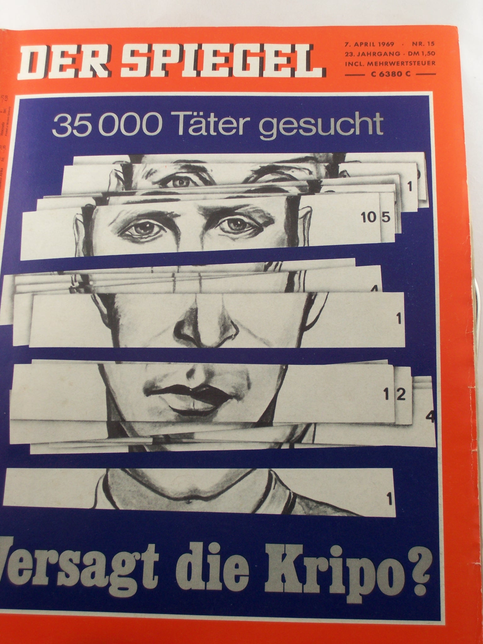 Artikelbild 1 des Artikels “15/1969, Versagt die Kripo? “