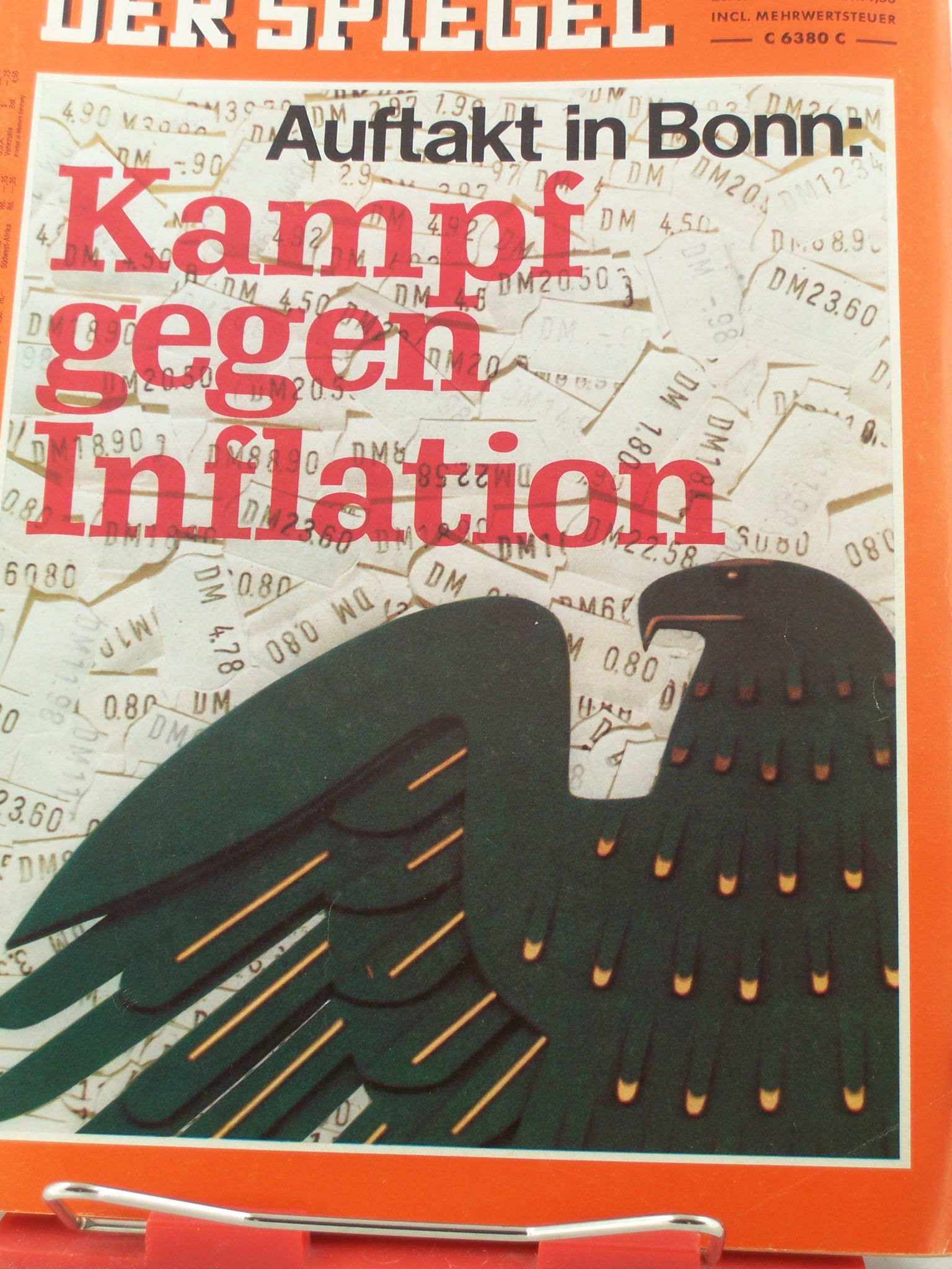 Artikelbild 1 des Artikels “43/1969, Kampf gegen Inflation “