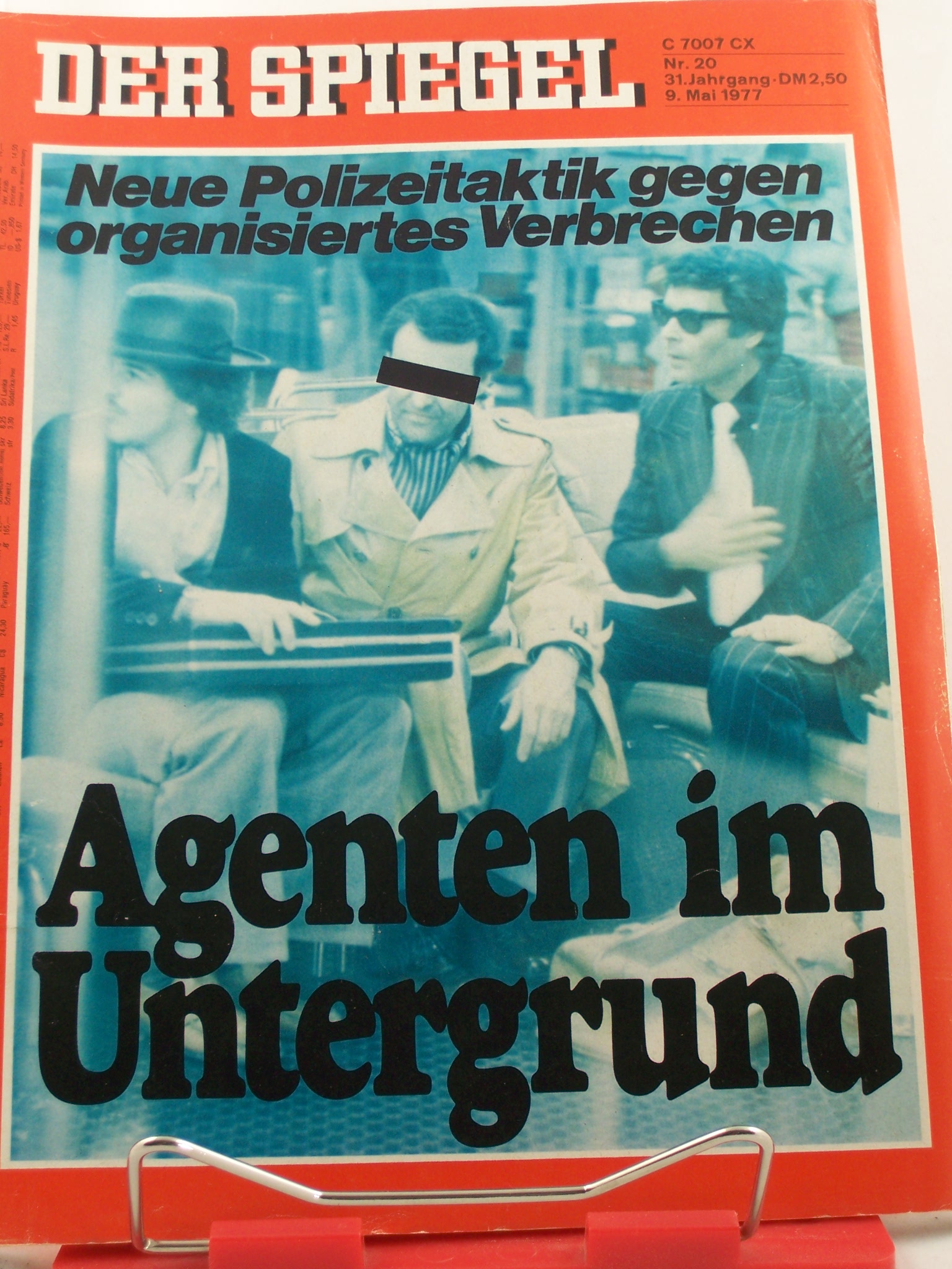 Artikelbild 1 des Artikels “20/1977, Agenten im Untergrund “