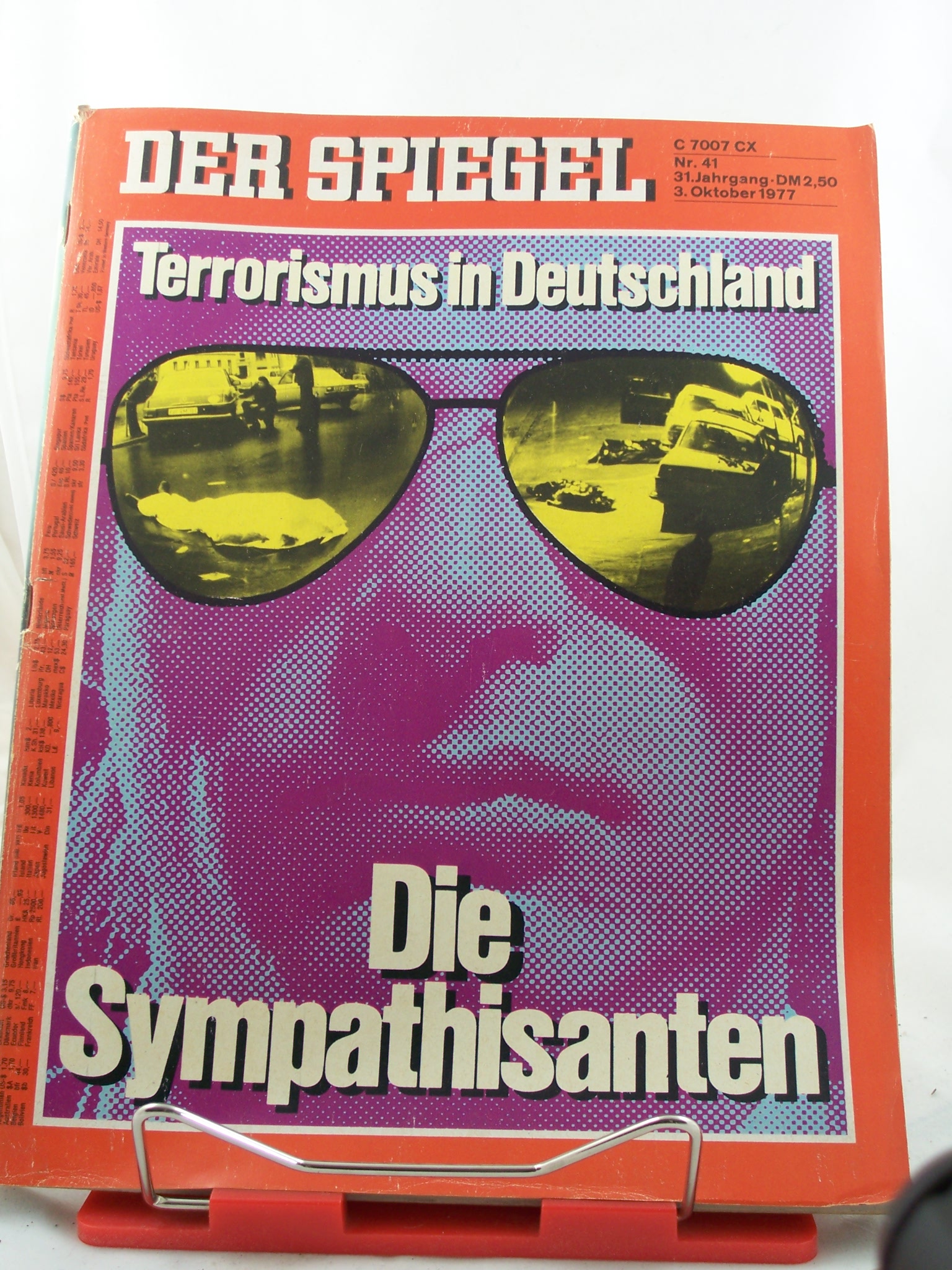 Artikelbild 1 des Artikels “41/1977, Die Sympathisanten, Terrorismus in Deutschland “