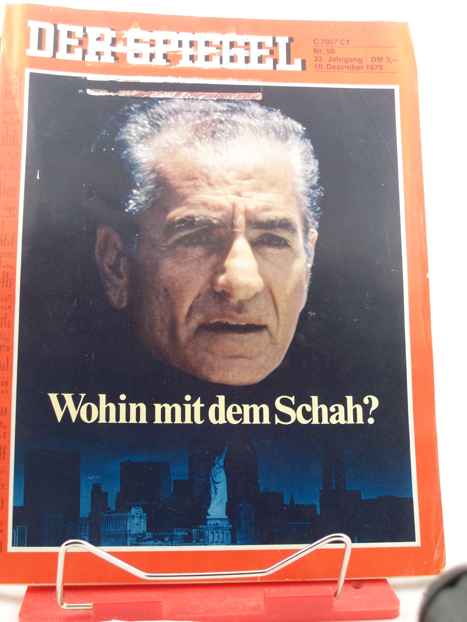 Artikelbild 1 des Artikels “50/1979, Wohin mit dem Schah “