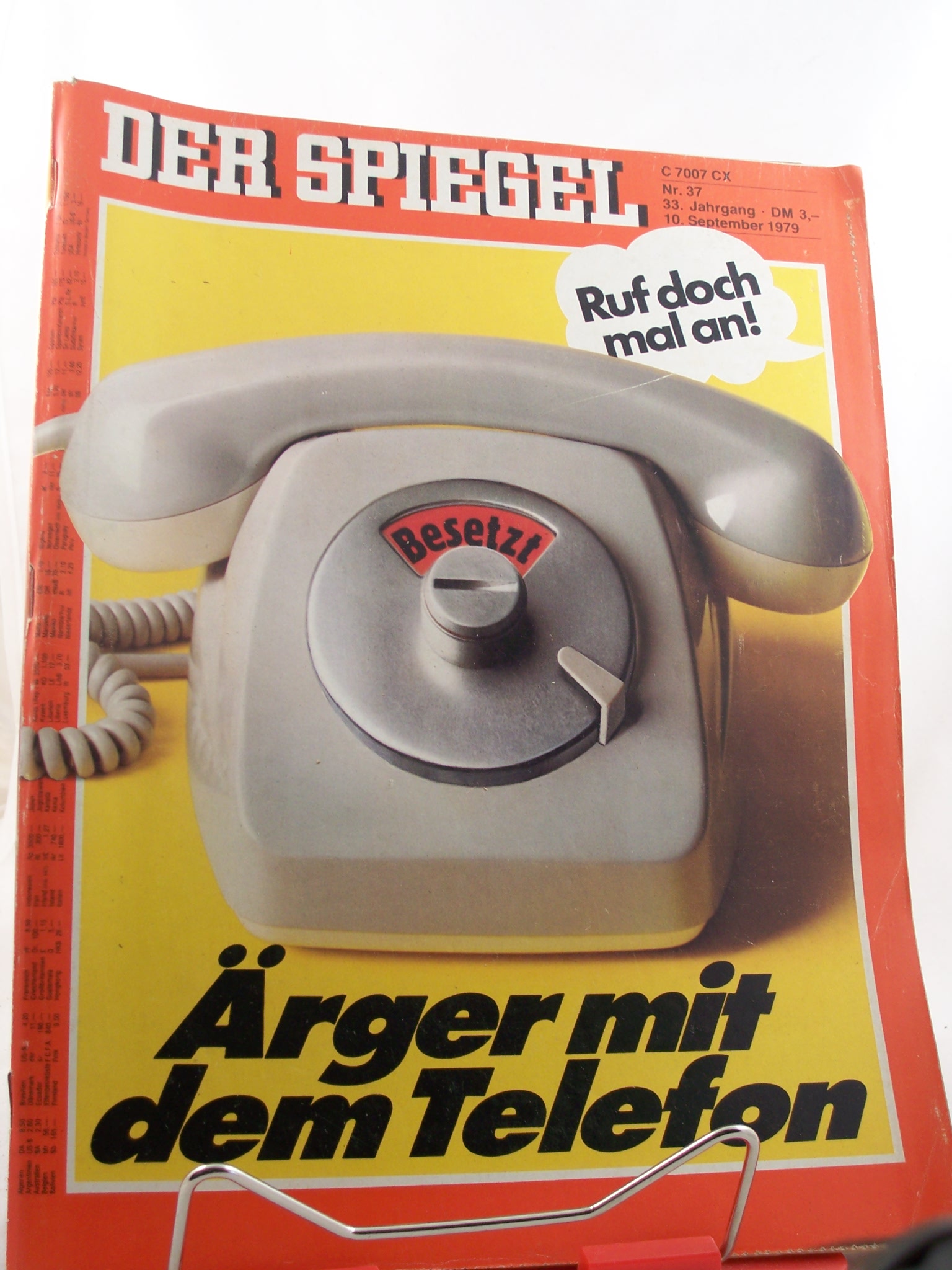 Artikelbild 1 des Artikels “37/1979, Ärger mit dem Telefon “