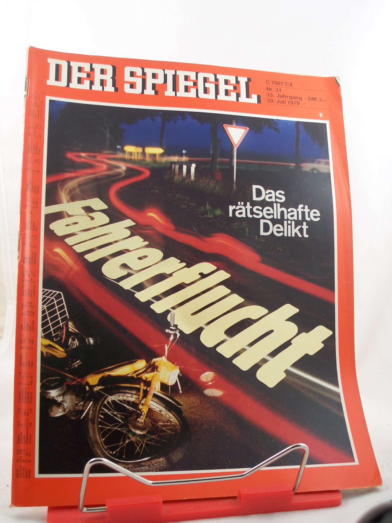 Artikelbild 1 des Artikels “31/1979, Fahrerflucht “