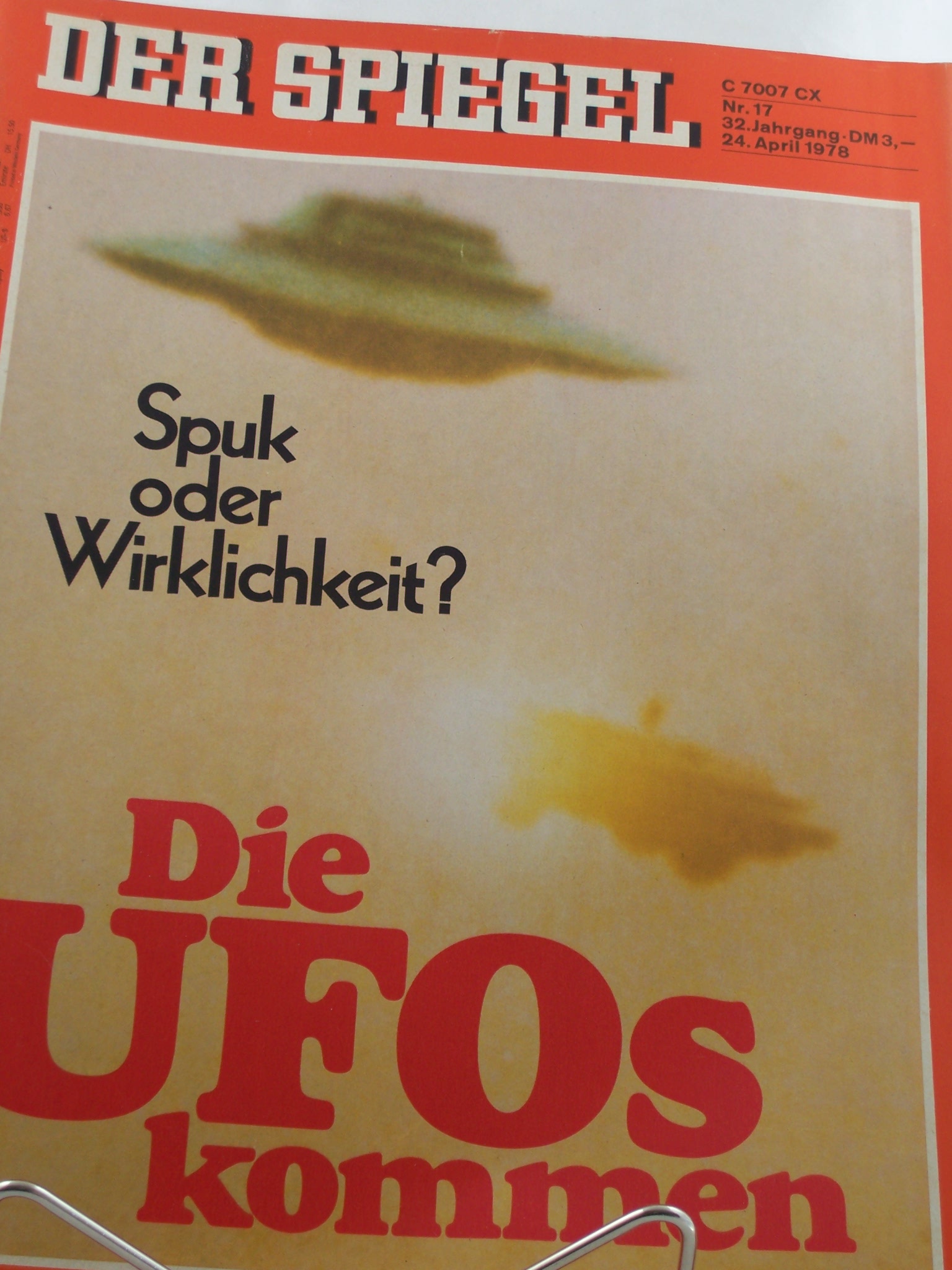 Artikelbild 1 des Artikels “17/1978, Die UFOs kommen “