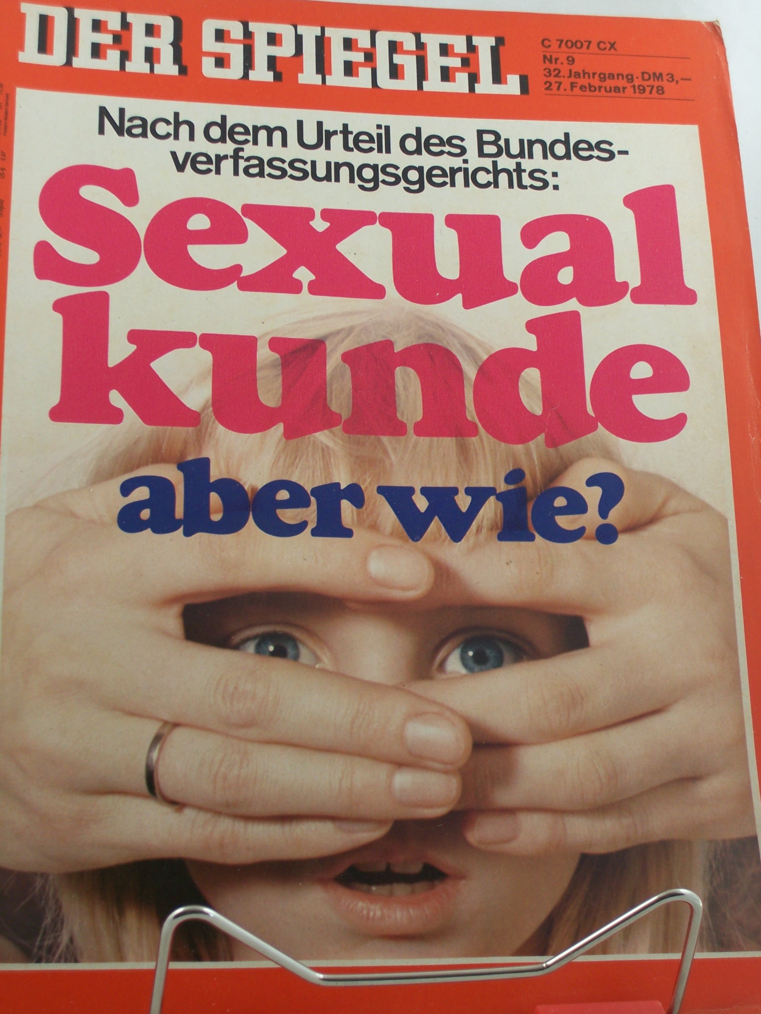 Artikelbild 1 des Artikels “9/1978, Sexualkunde aber wie? “