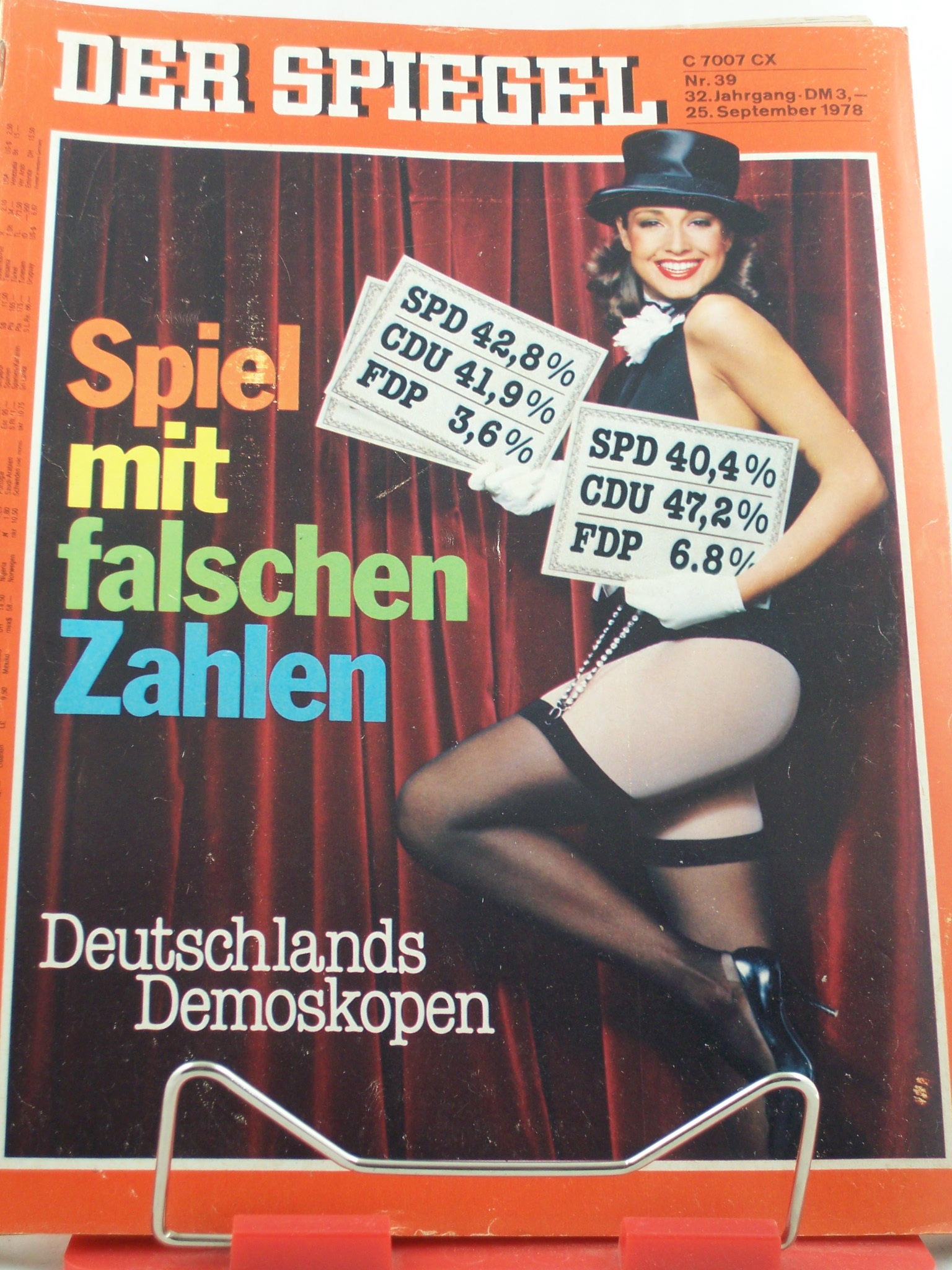 Artikelbild 1 des Artikels “39/1978, Spiel mit falschen Zahlen “
