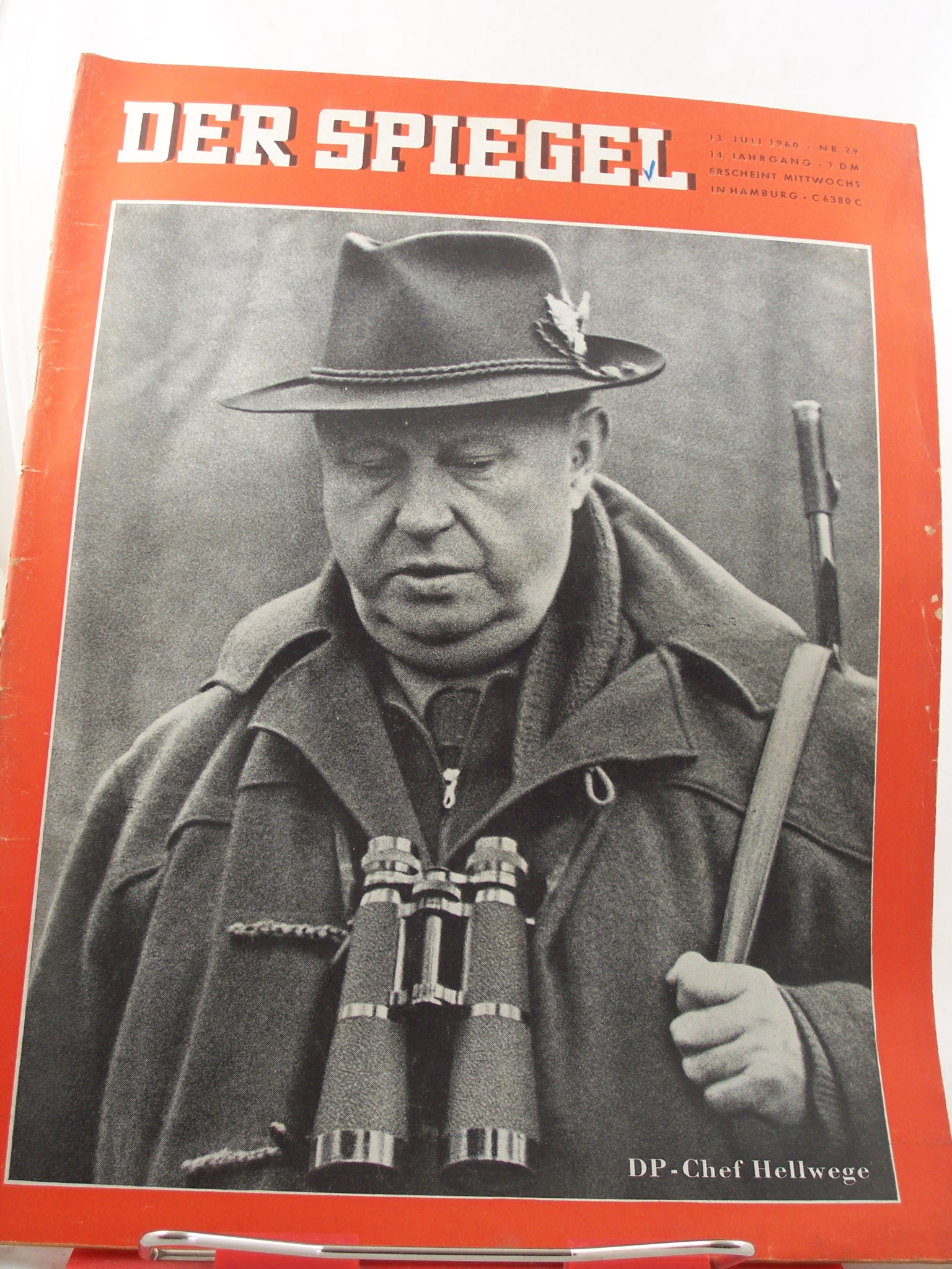 Artikelbild 1 des Artikels “29/1960, DP-Chef Hellwege “