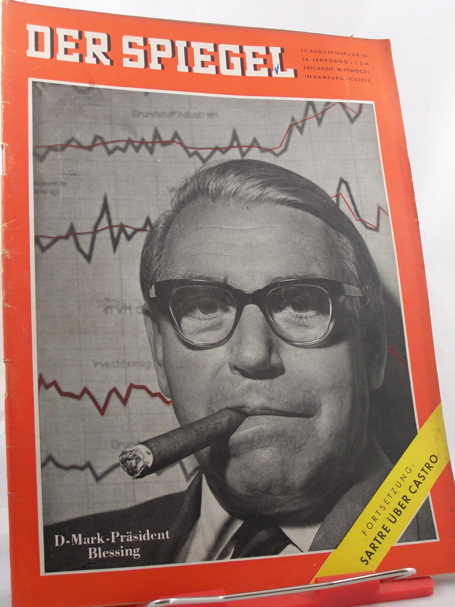 Artikelbild 1 des Artikels “34/1960, D-Mark-Präsident Blessing “