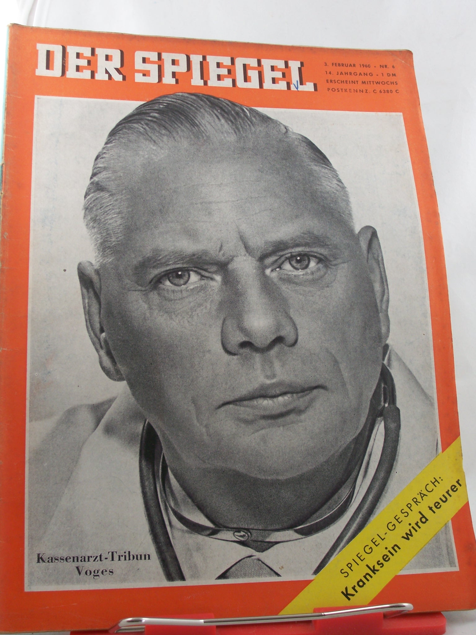 Artikelbild 1 des Artikels “6/1960, Kassenarzt-Tribun Voges “