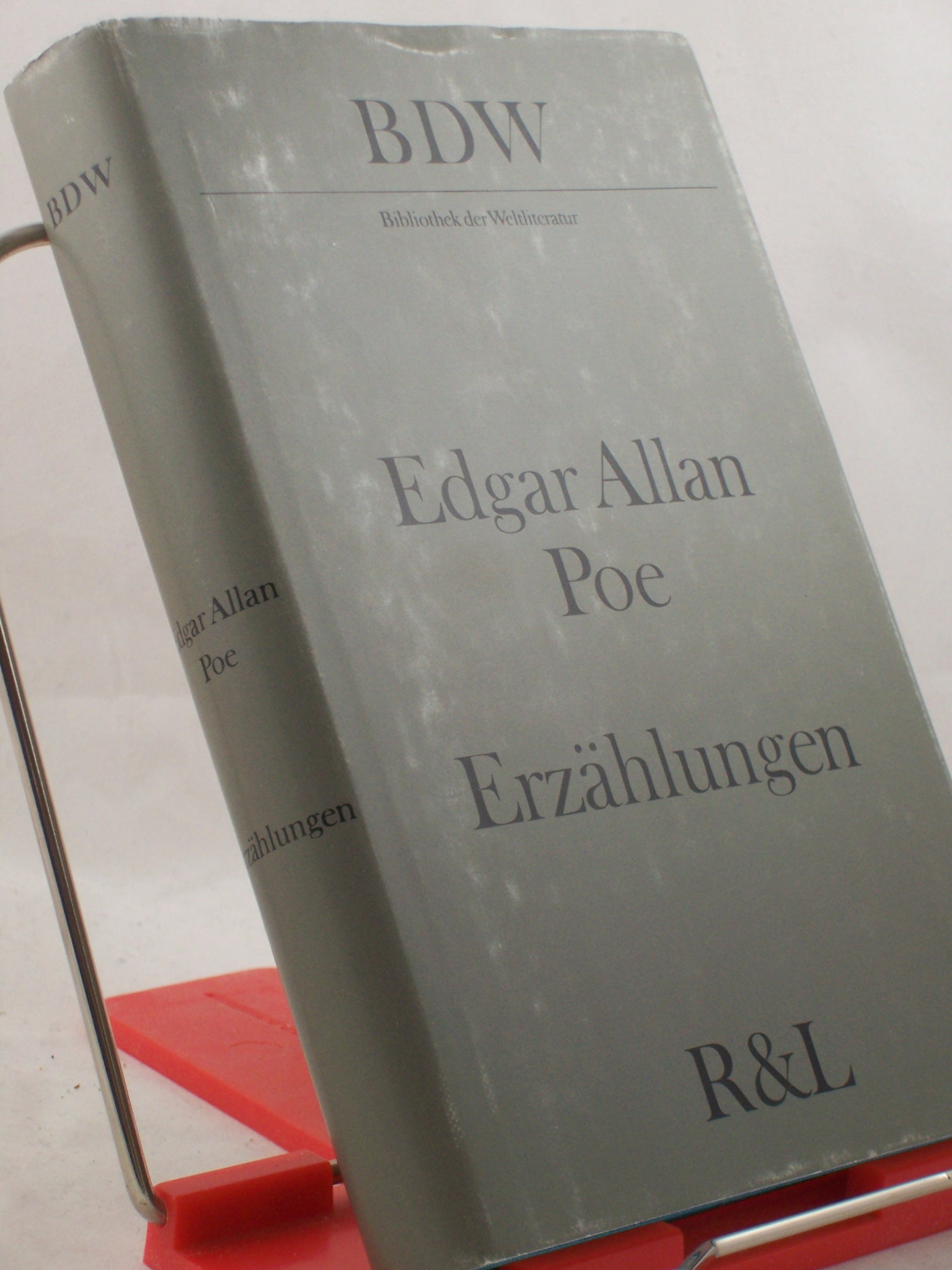 Artikelbild 1 des Artikels “Erzählungen / Edgar Allan Poe. Ausgew. von Friedrich Baadke. Aus d.
Amerikan. übers. von Elga Abramowitz... “