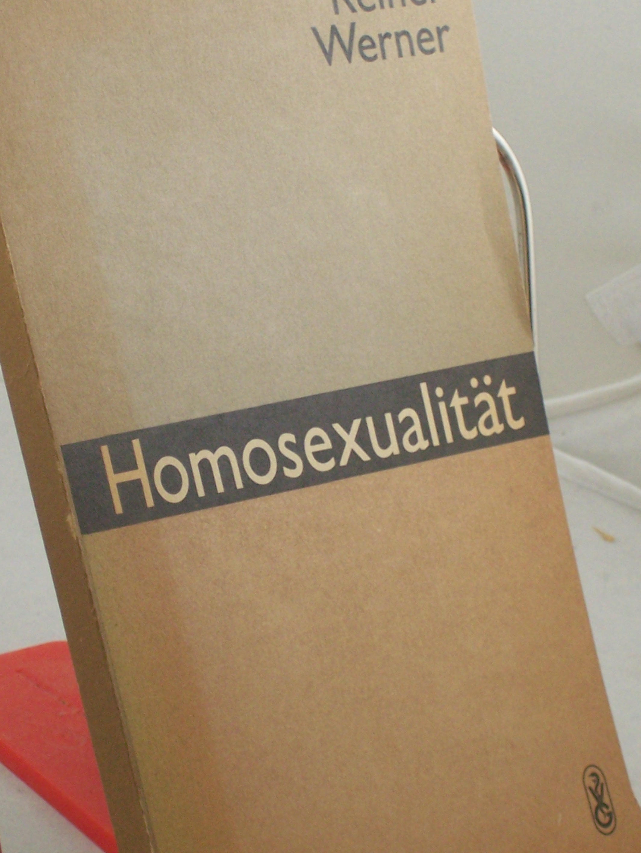 Artikelbild 1 des Artikels “Homosexualität : Herausforderung an Wissen u. Toleranz / Reiner
Werner “