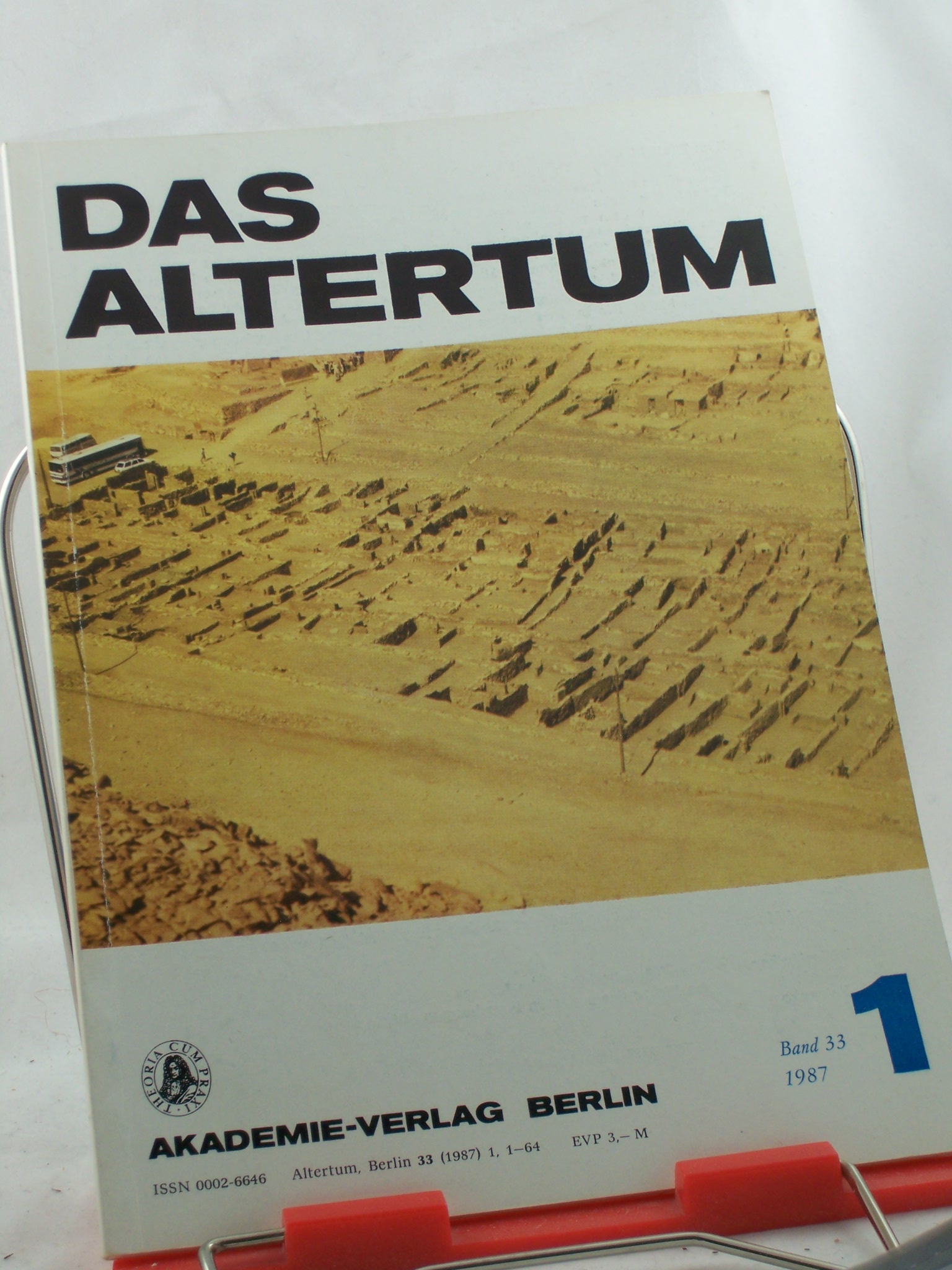 Artikelbild 1 des Artikels “Das Altertum, Band 33, Heft 1, 1987 “