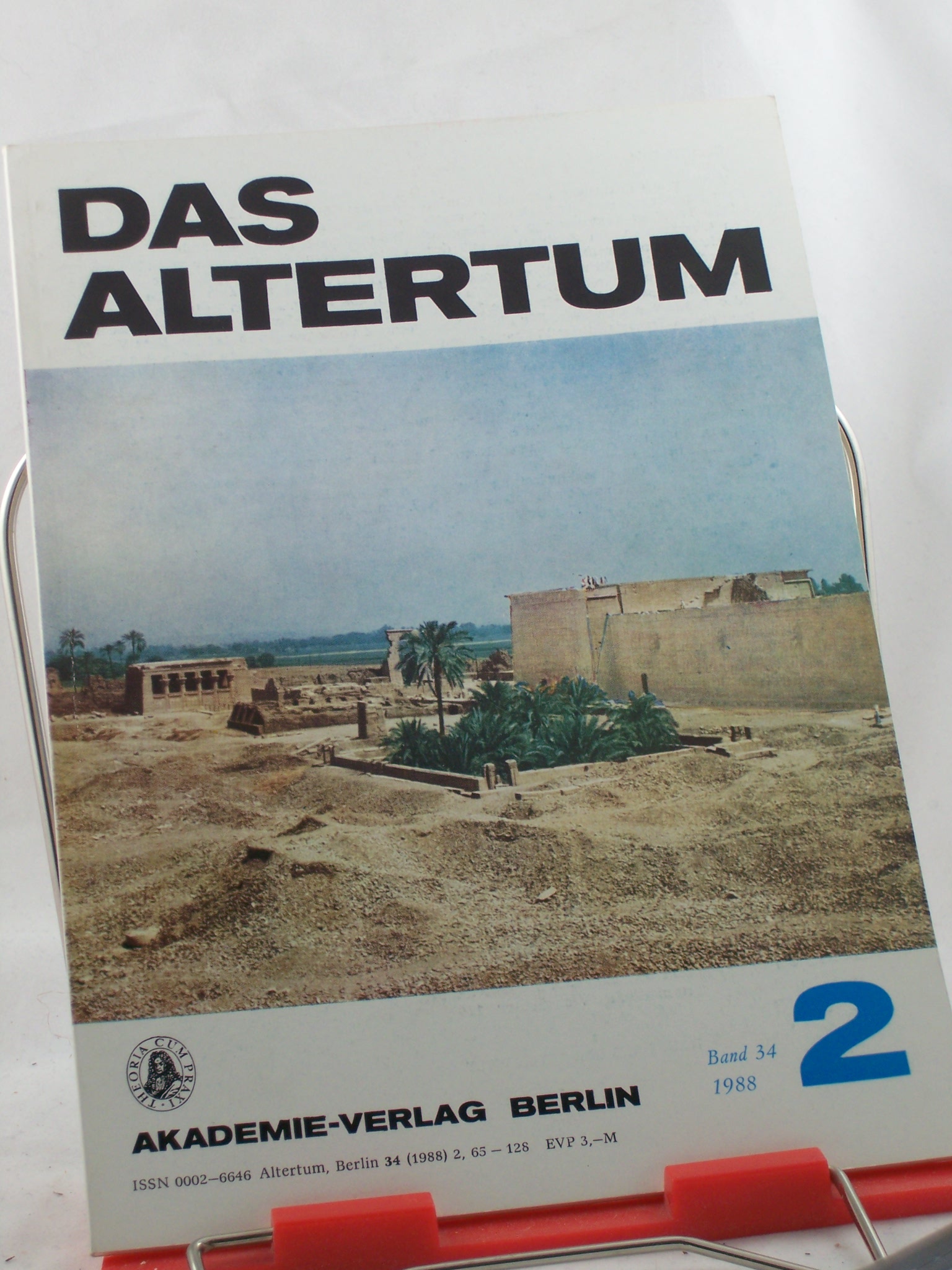 Artikelbild 1 des Artikels “Das Altertum, Band 34, Heft 2, 1988 “