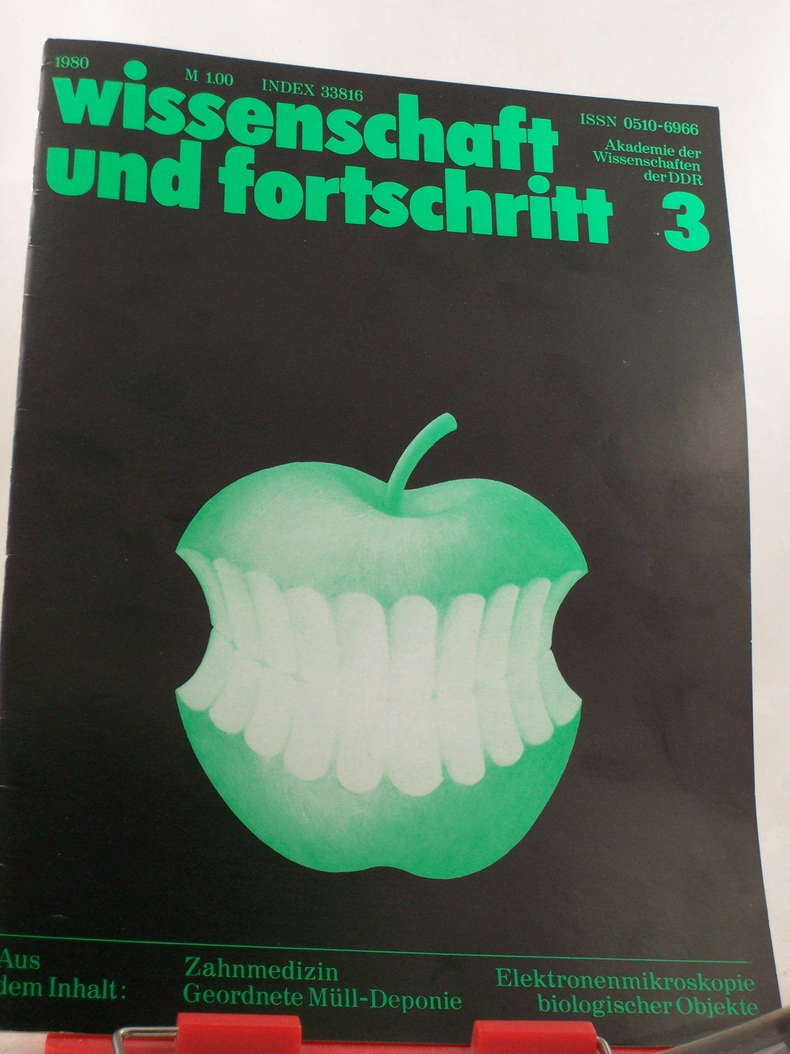Artikelbild 1 des Artikels “Wissenschaft und Fortschritt, 3/1980 “