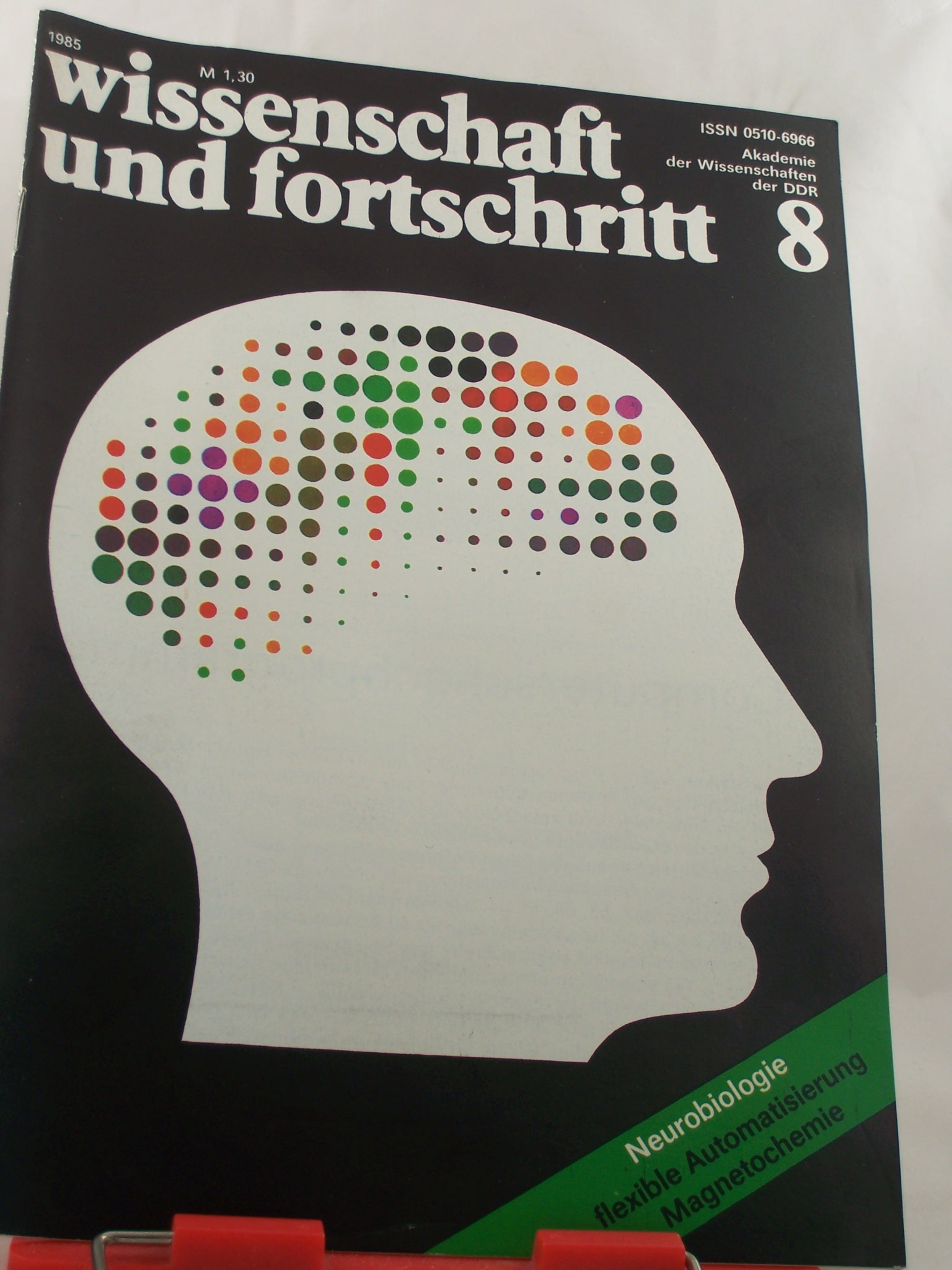 Artikelbild 1 des Artikels “Wissenschaft und Fortschritt, 8/1985 “