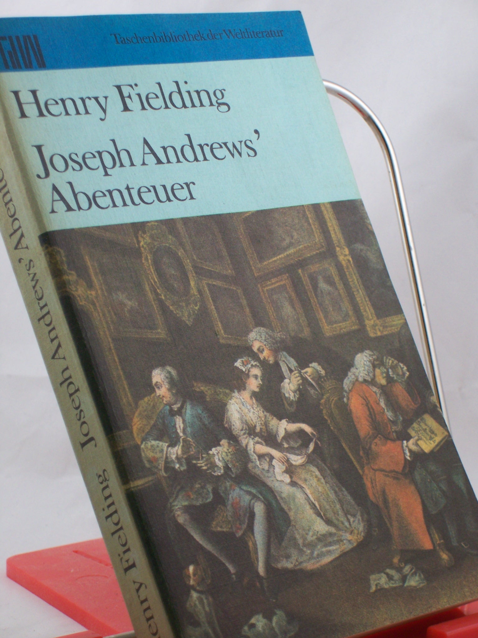 Artikelbild 1 des Artikels “Joseph Andrews' Abenteuer / Henry Fielding. Dt. von Horst Höckendorf.
Mit e. Nachw. von Georg Seehase “