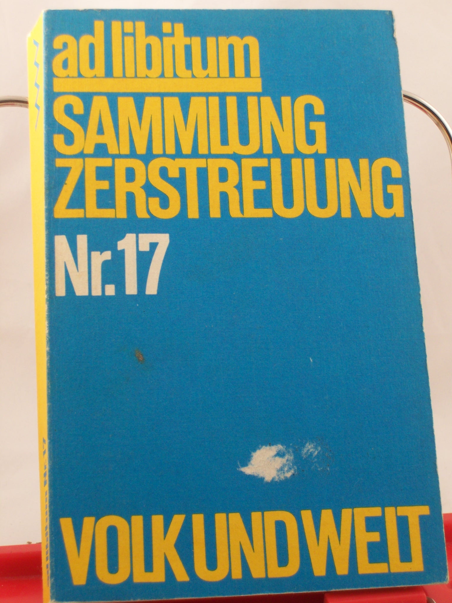 Artikelbild 1 des Artikels “Sammlung Zerstreung Nr. 17 “