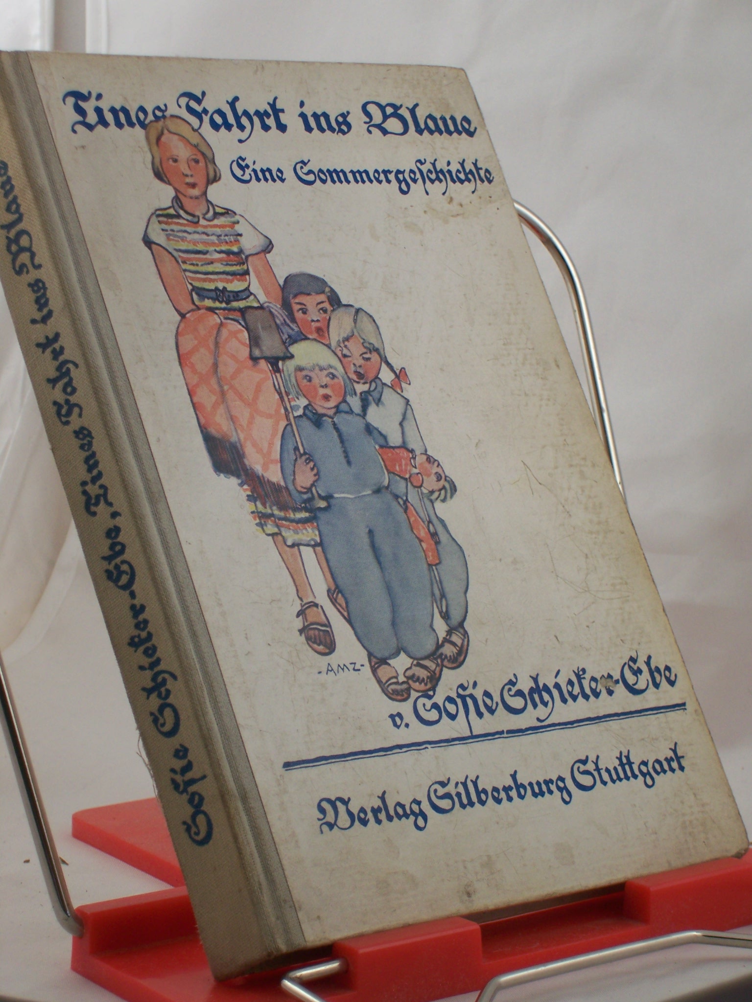 Artikelbild 1 des Artikels “Tines Fahrt ins Blaue : Eine Sommergeschichte / Sofie Schieker-Ebe “