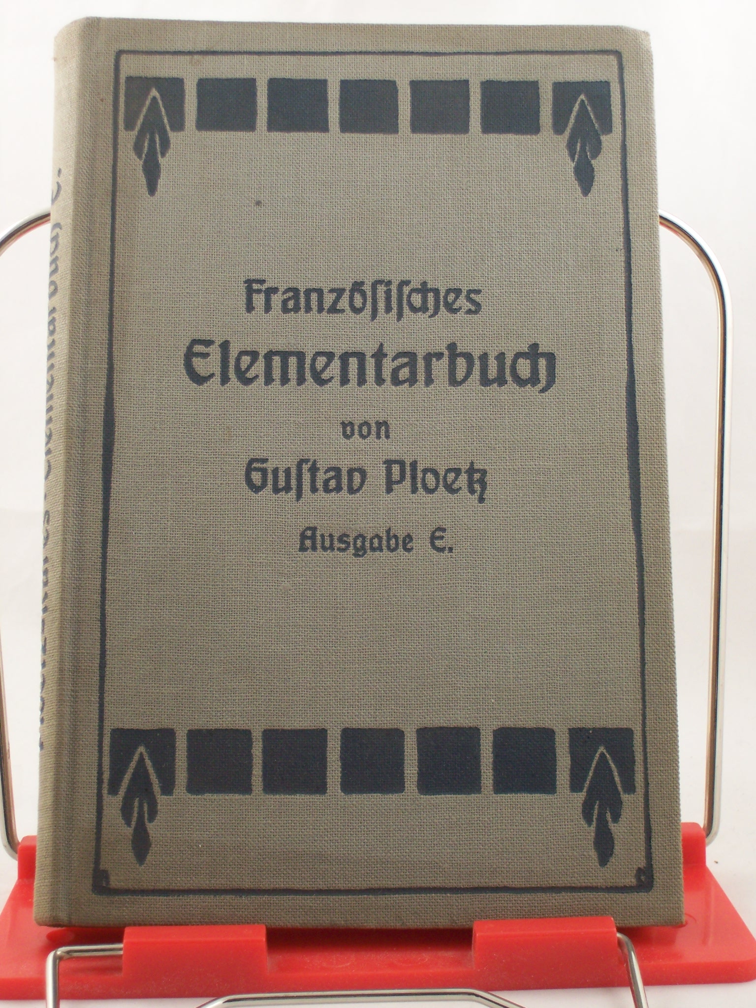 Artikelbild 1 des Artikels “Kurzer Lehrgang der französischen Sprache - Ausg. E; Elementarbuch “