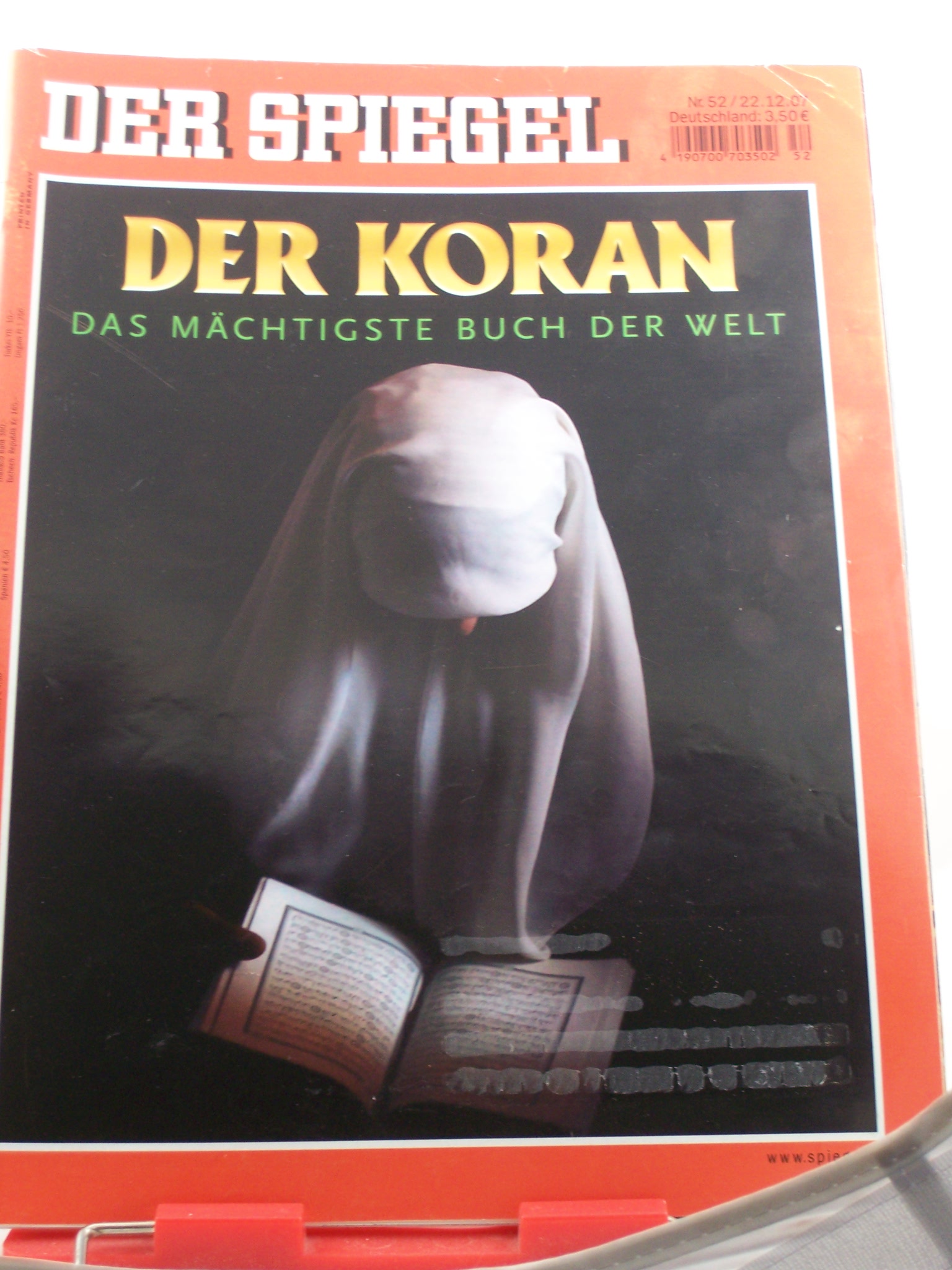 Artikelbild 1 des Artikels “52/2007, Der Koran “