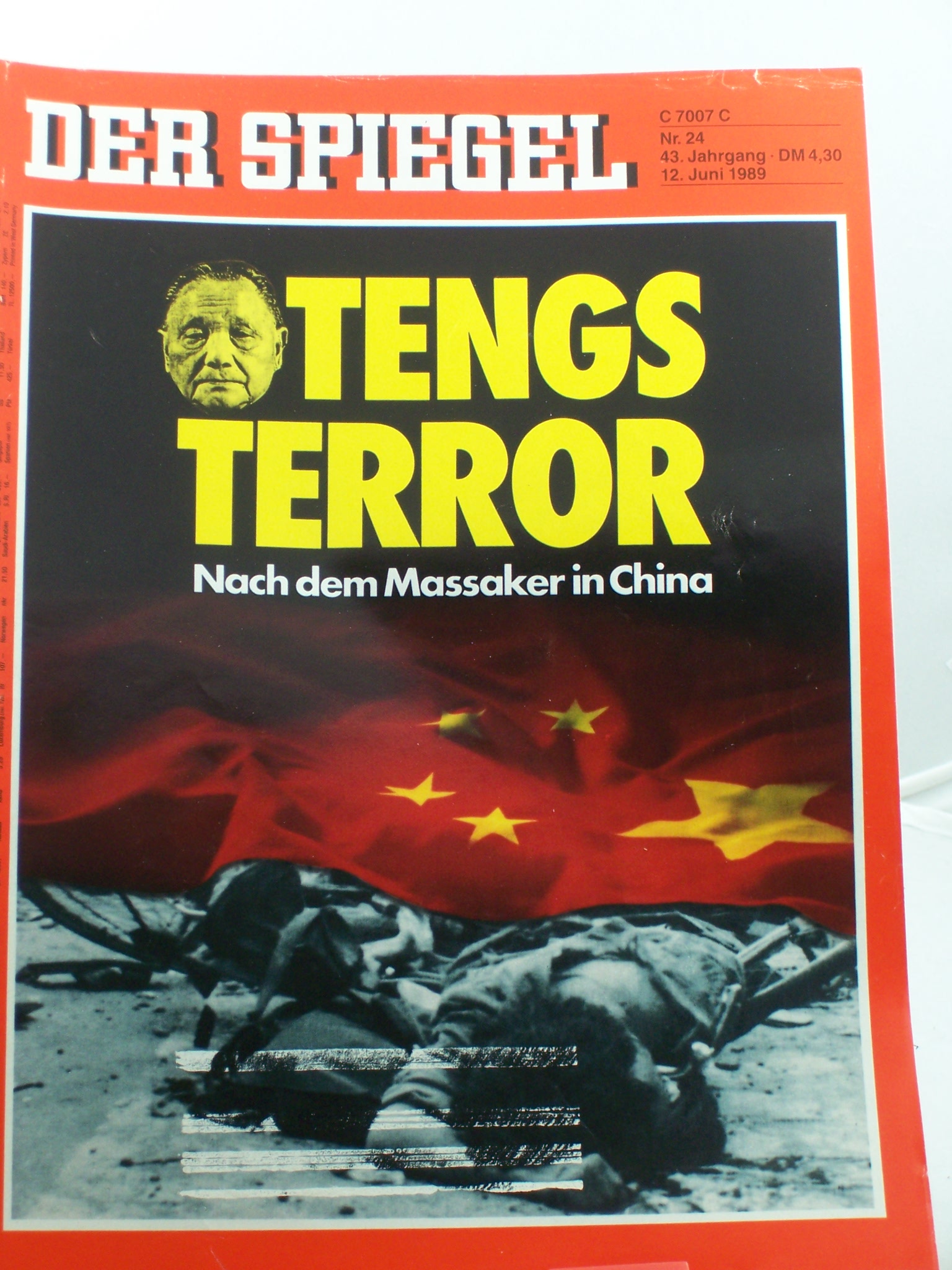 Artikelbild 1 des Artikels “24/1989, 12 Juni, Tengs Terror, nach dem Massaker in China “