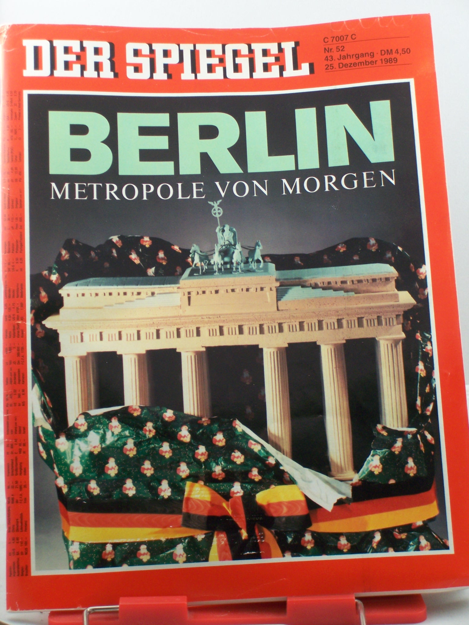 Artikelbild 1 des Artikels “52/1989, 25. Dezember, Berlin Metropole von Morgen “