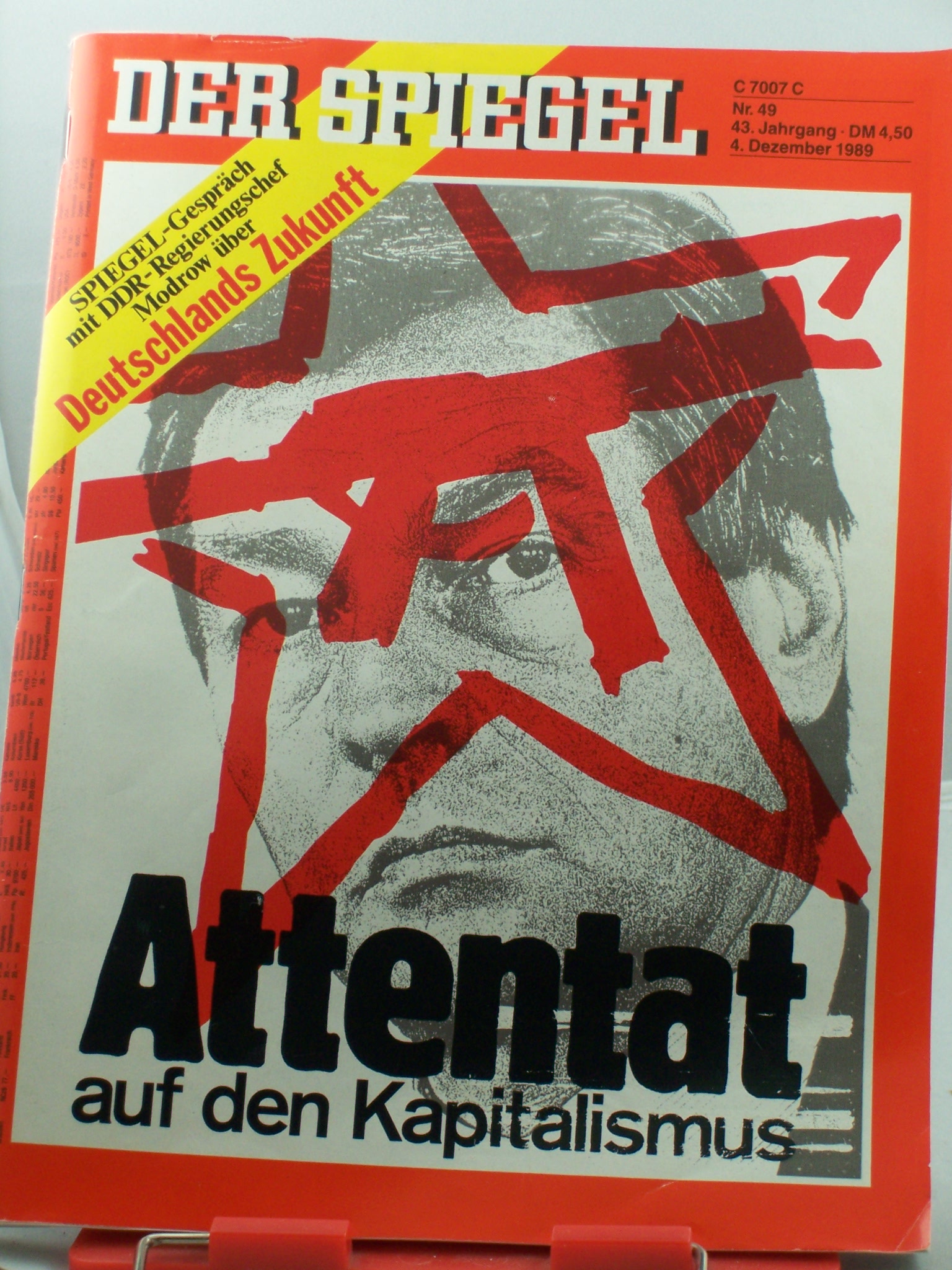Artikelbild 1 des Artikels “49/1989, 4. Dezember, Attentat auf den Kapitalismus “