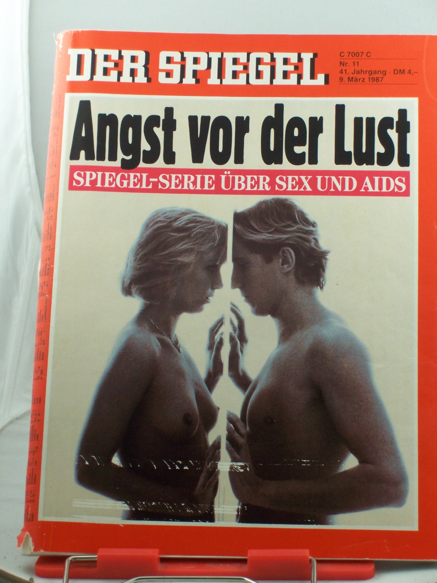 Artikelbild 1 des Artikels “11/1987, 9. März, Angst vor der Lust “