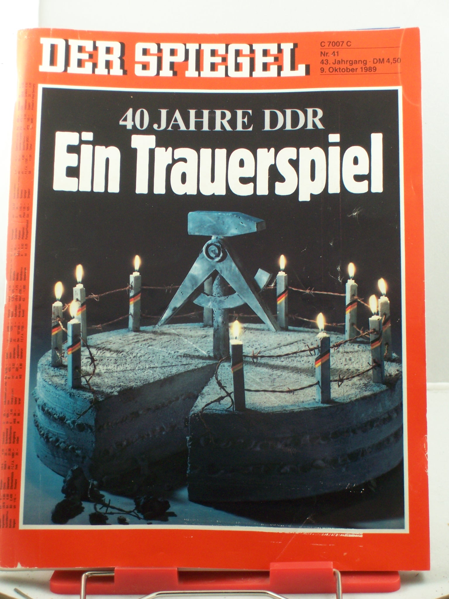 Artikelbild 1 des Artikels “41/1989, 9. Oktober, Ein Trauerspiel, 40 Jahre DDR “