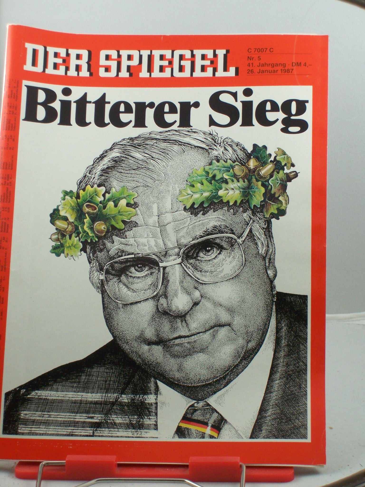 Artikelbild 1 des Artikels “5/1987, 26. Januar, Bitterer Sieg “