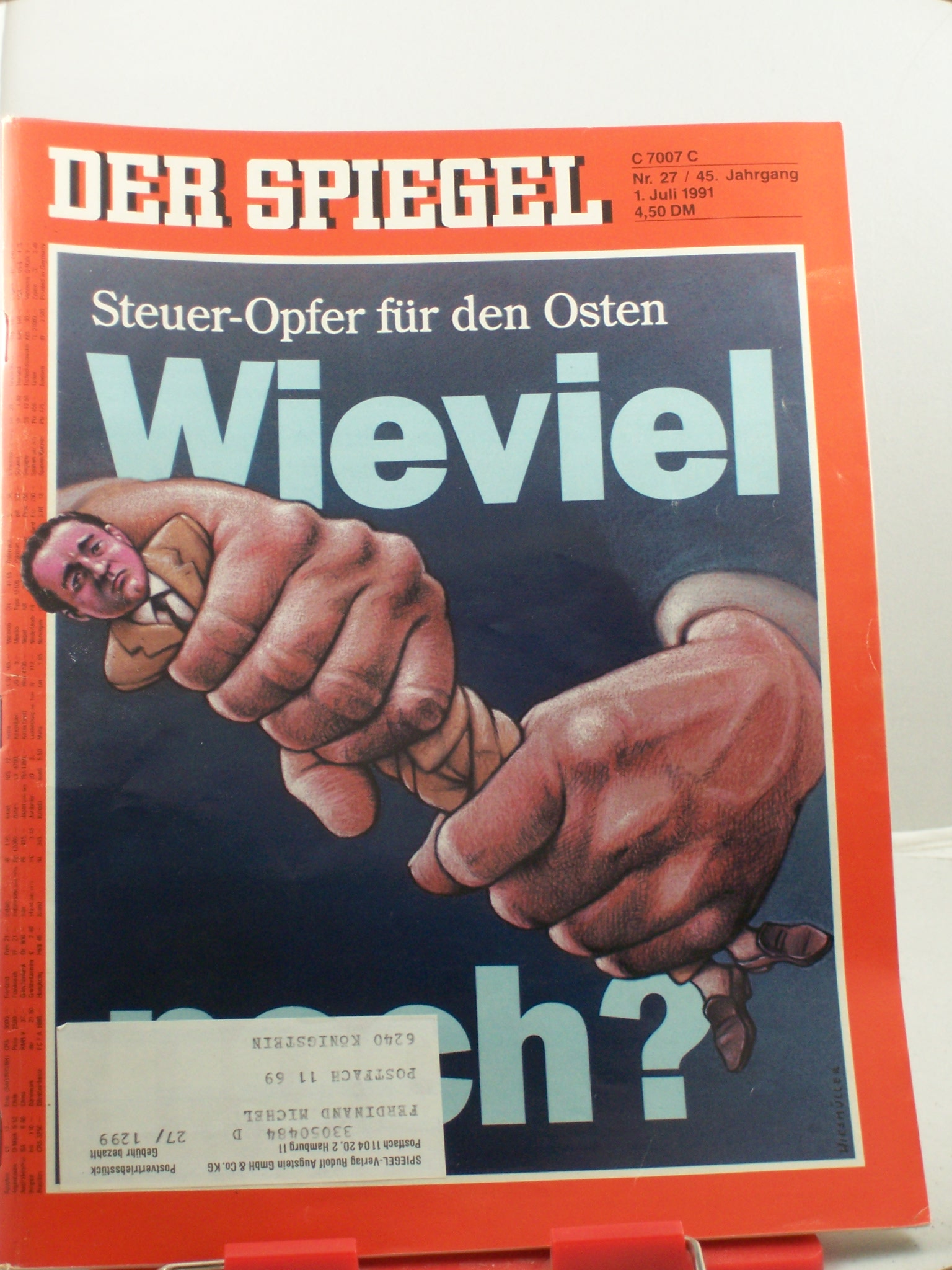 Artikelbild 1 des Artikels “27/1991, Wieviel noch? “