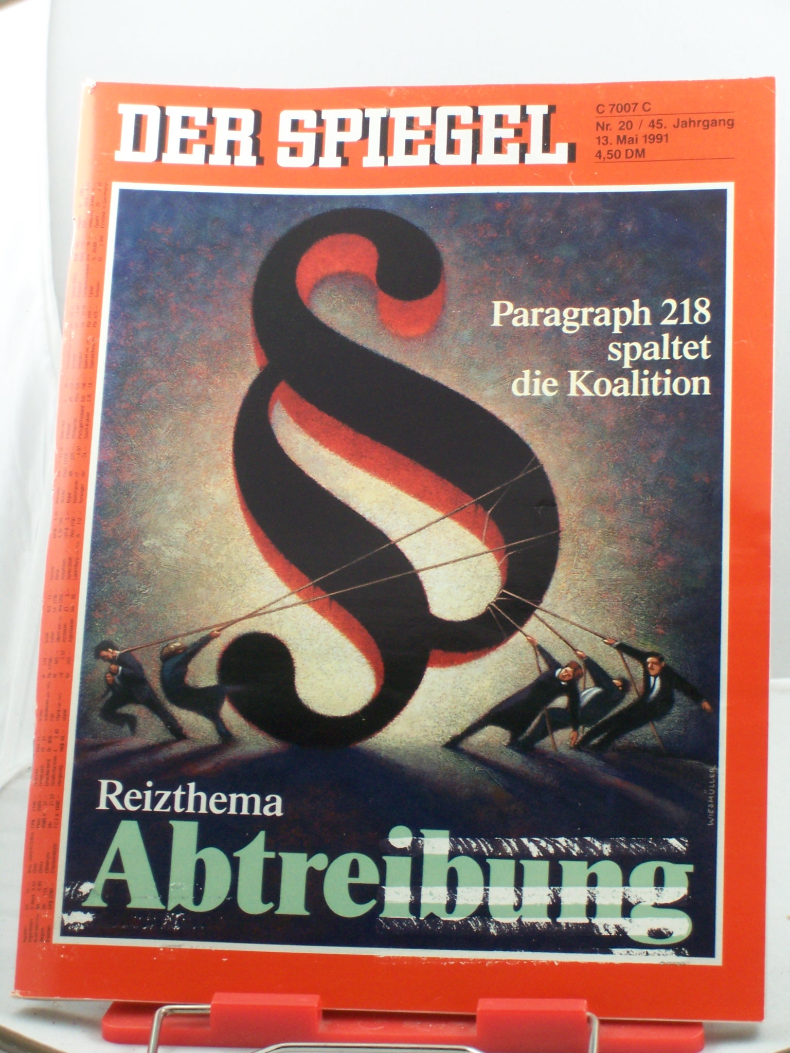 Artikelbild 1 des Artikels “20/1991, 13. Mai, Abtreibung “