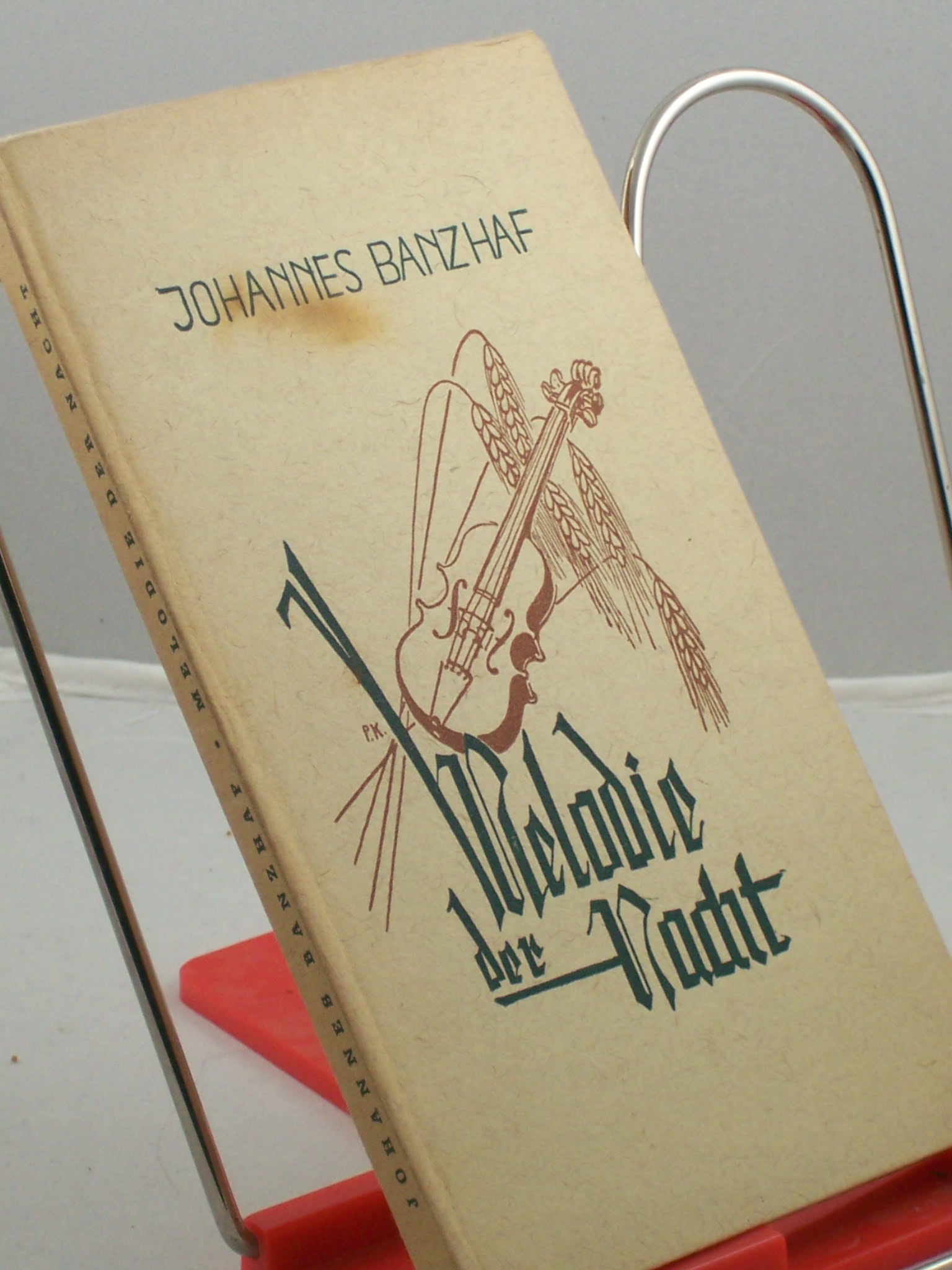 Artikelbild 1 des Artikels “Melodie der Nacht : Erzählg / Johannes Banzhaf “