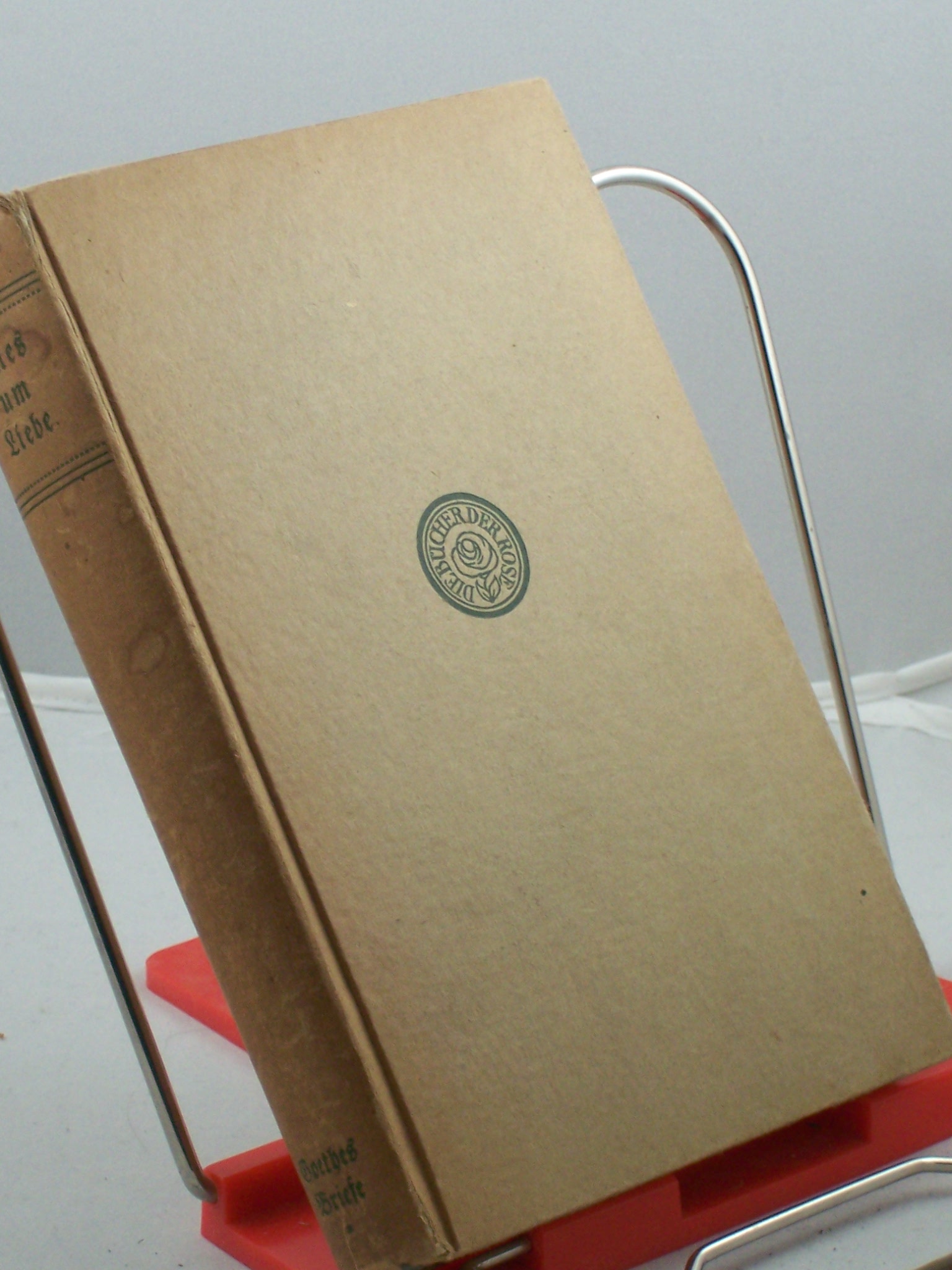 Artikelbild 1 des Artikels “Alles um Liebe : Goethes Briefe aus d. 1. Hälfte s. Lebens / [Hrsg. u. mit lebensgeschichtl. Verbindgn vers. v. Ernst Hartung] “