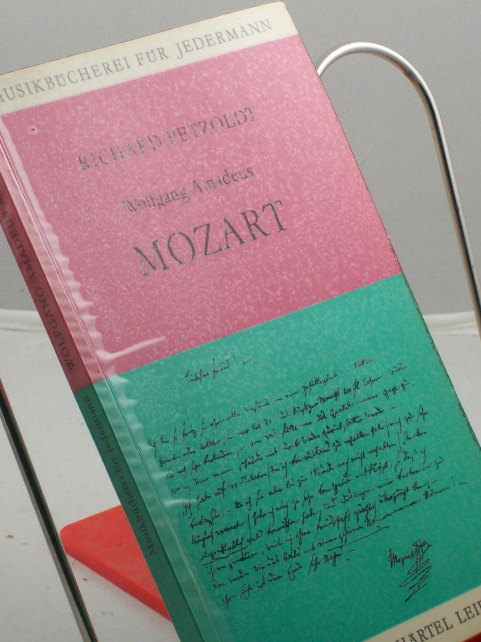 Artikelbild 1 des Artikels “Wolfgang Amadeus Mozart : Leben u. Werk / Richard Petzoldt “