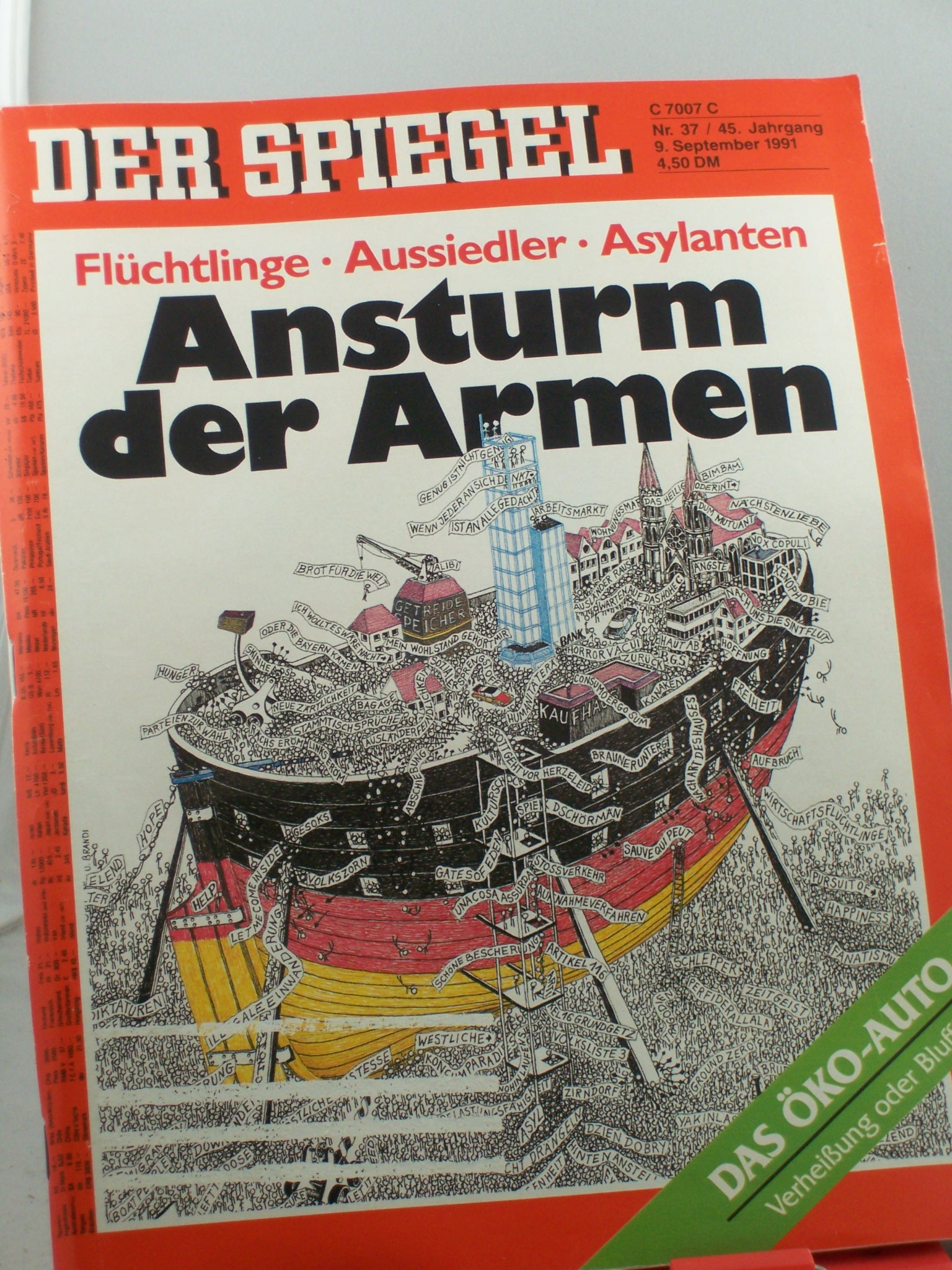 Artikelbild 1 des Artikels “37/1991, 9. September, Ansturm der Armen “