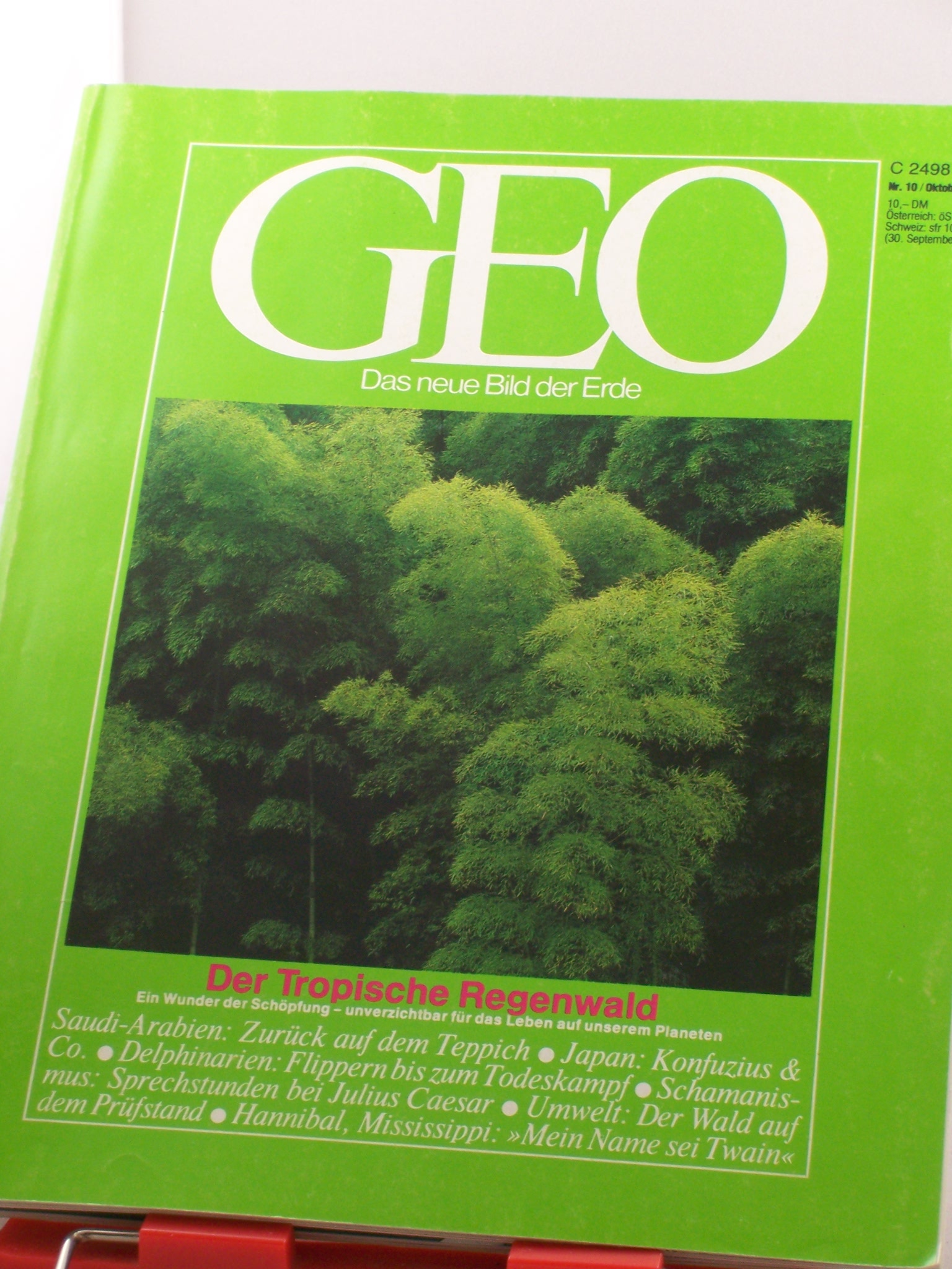 Artikelbild 1 des Artikels “10/1985, Der tropische Regenwald “