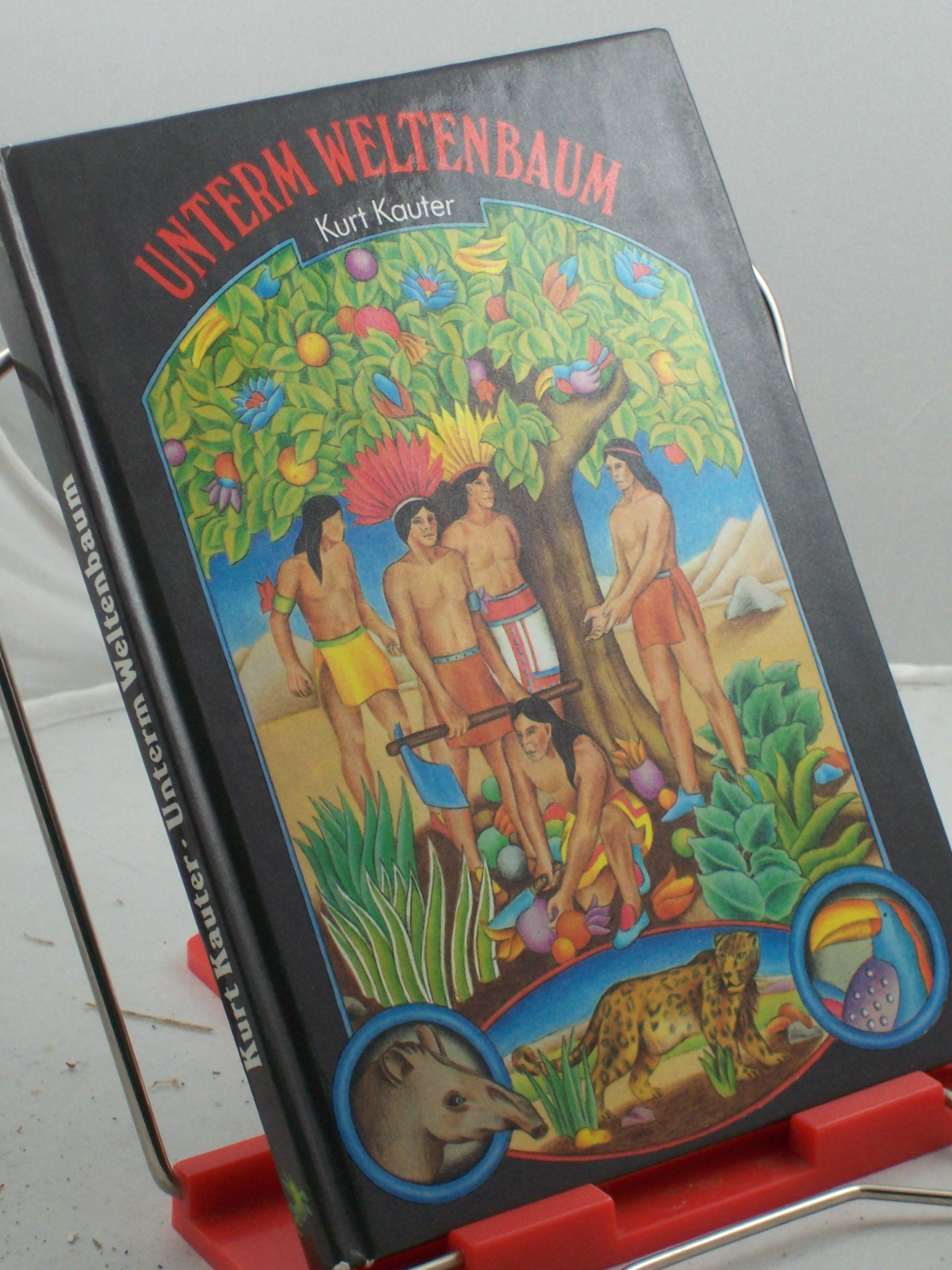 Artikelbild 1 des Artikels “Unterm Weltenbaum : Indianermärchen aus Venezuela / Kurt Kauter. Illustrationen: Jutta de Maizière... “