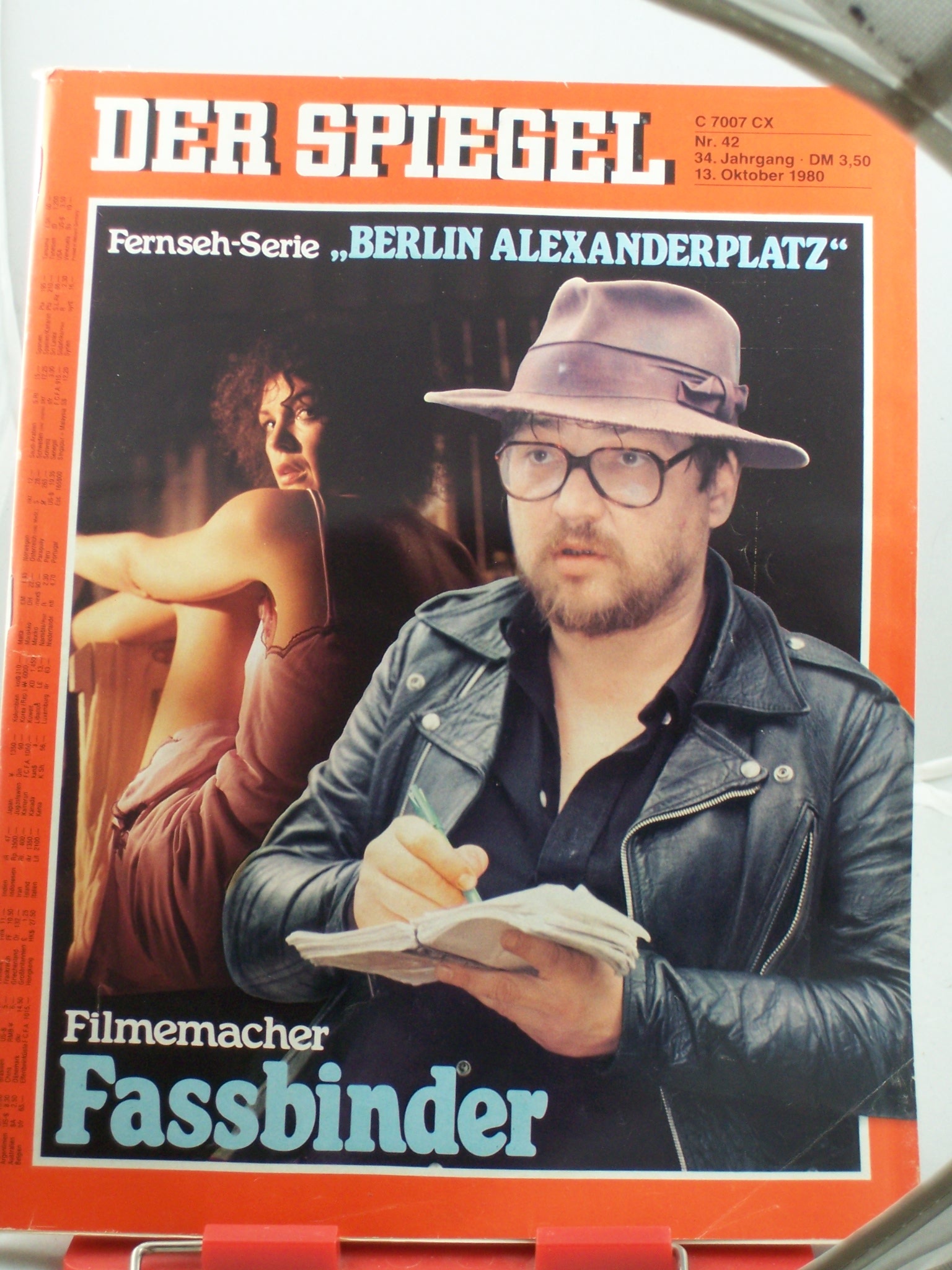 Artikelbild 1 des Artikels “42/1980, 13. Oktober, Filmemacher Fassbinder “