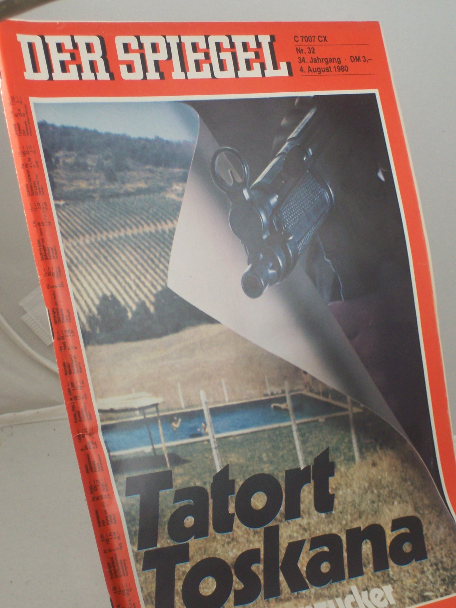 Artikelbild 1 des Artikels “32/1980, Tatort Toskana “