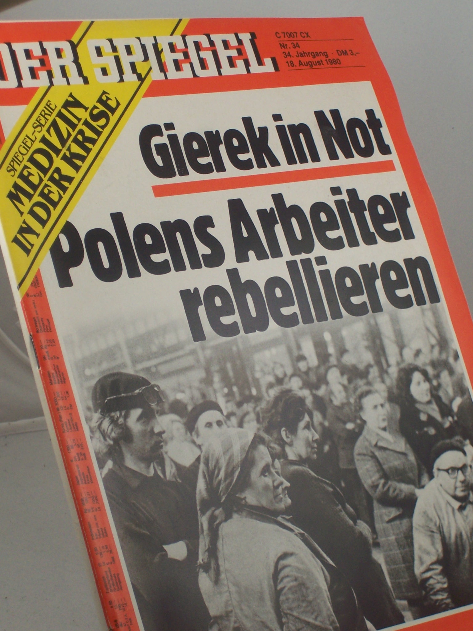 Artikelbild 1 des Artikels “34/1980, Gierek in Not, Polens Arbeiter rebellieren “