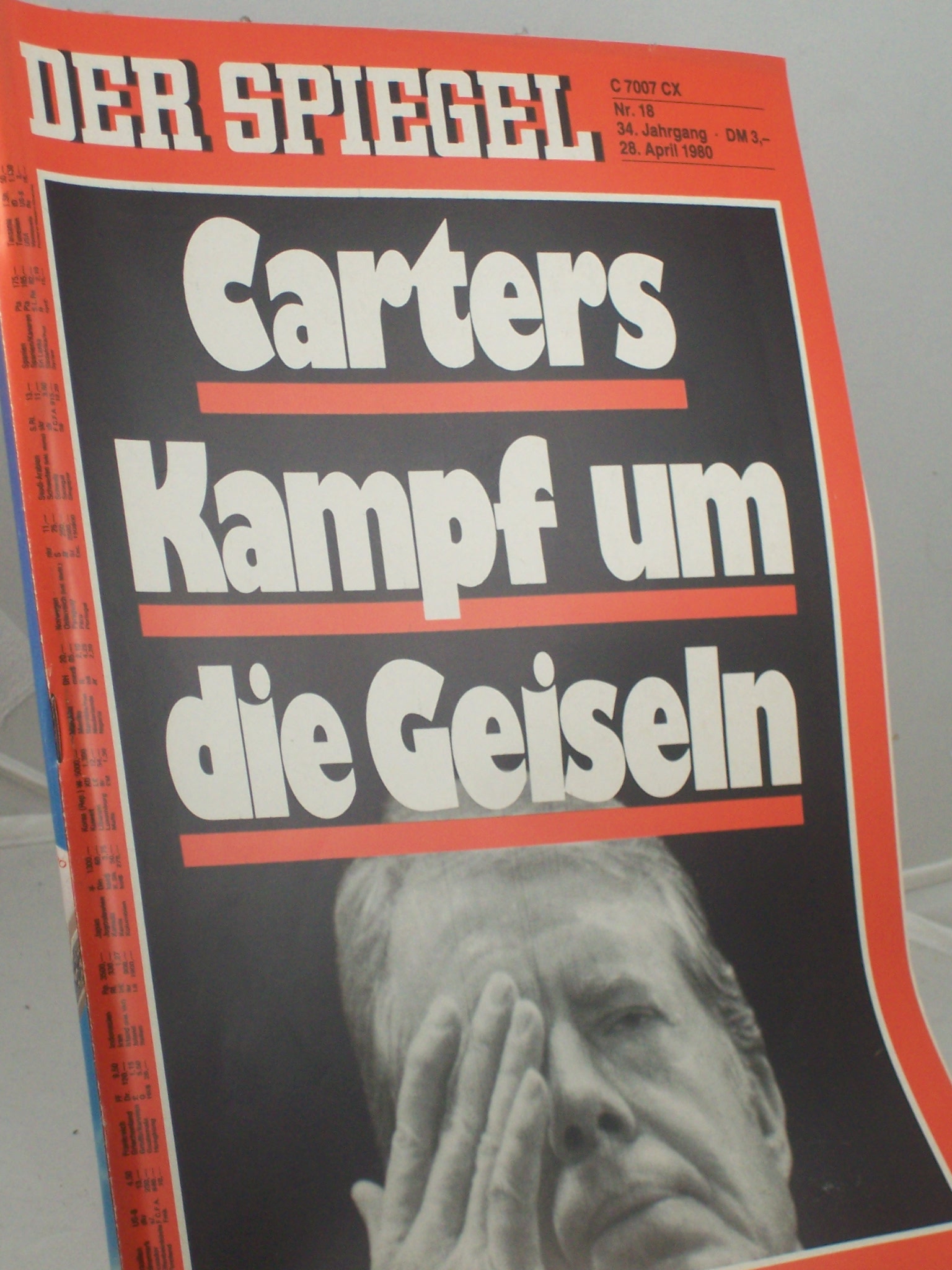 Artikelbild 1 des Artikels “18/1980, Carters Kampf um die Geiseln “