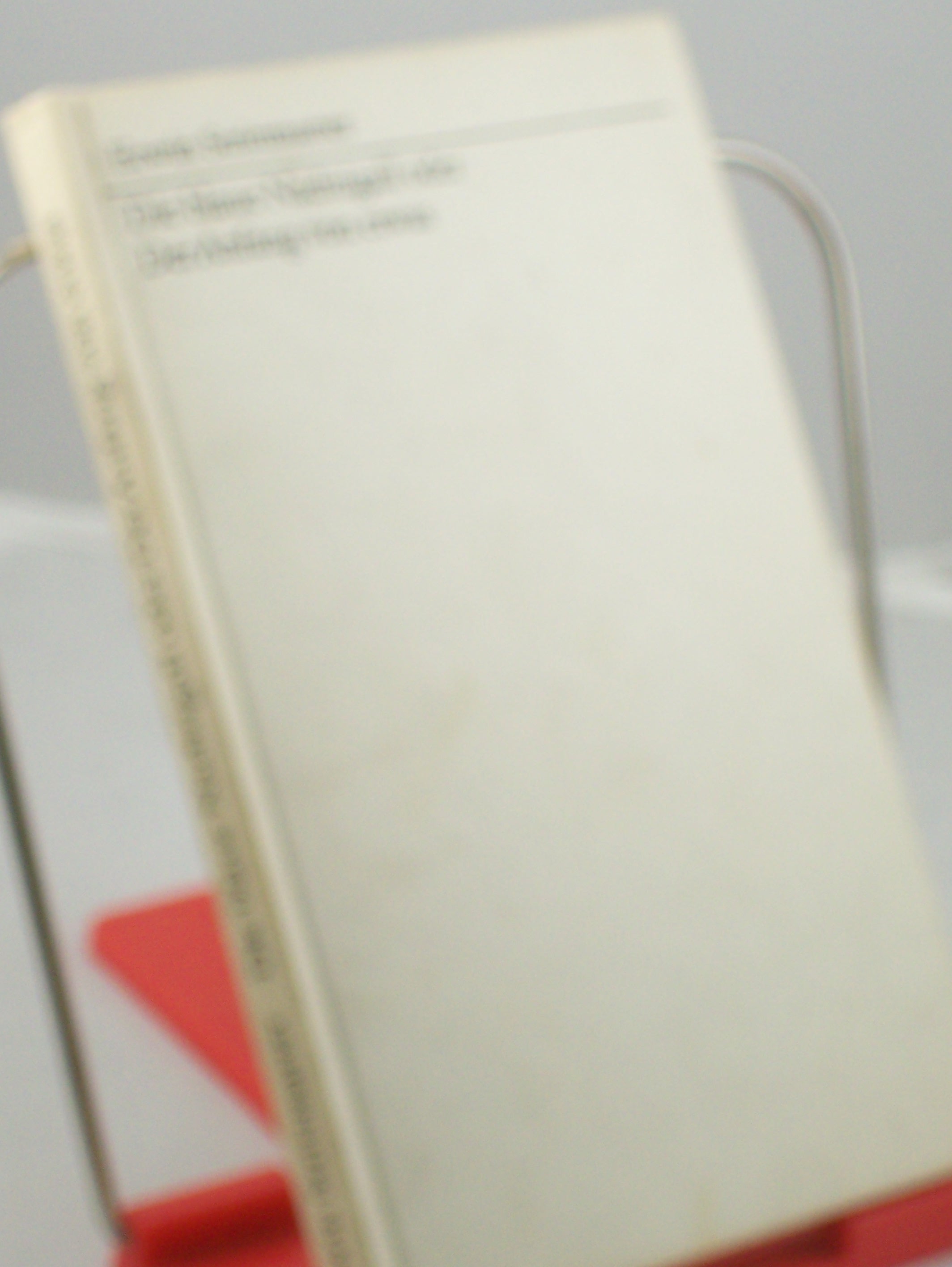 Artikelbild 1 des Artikels “Die blaue Nachtigall oder der Anfang von etwas / Erwin Strittmatter “