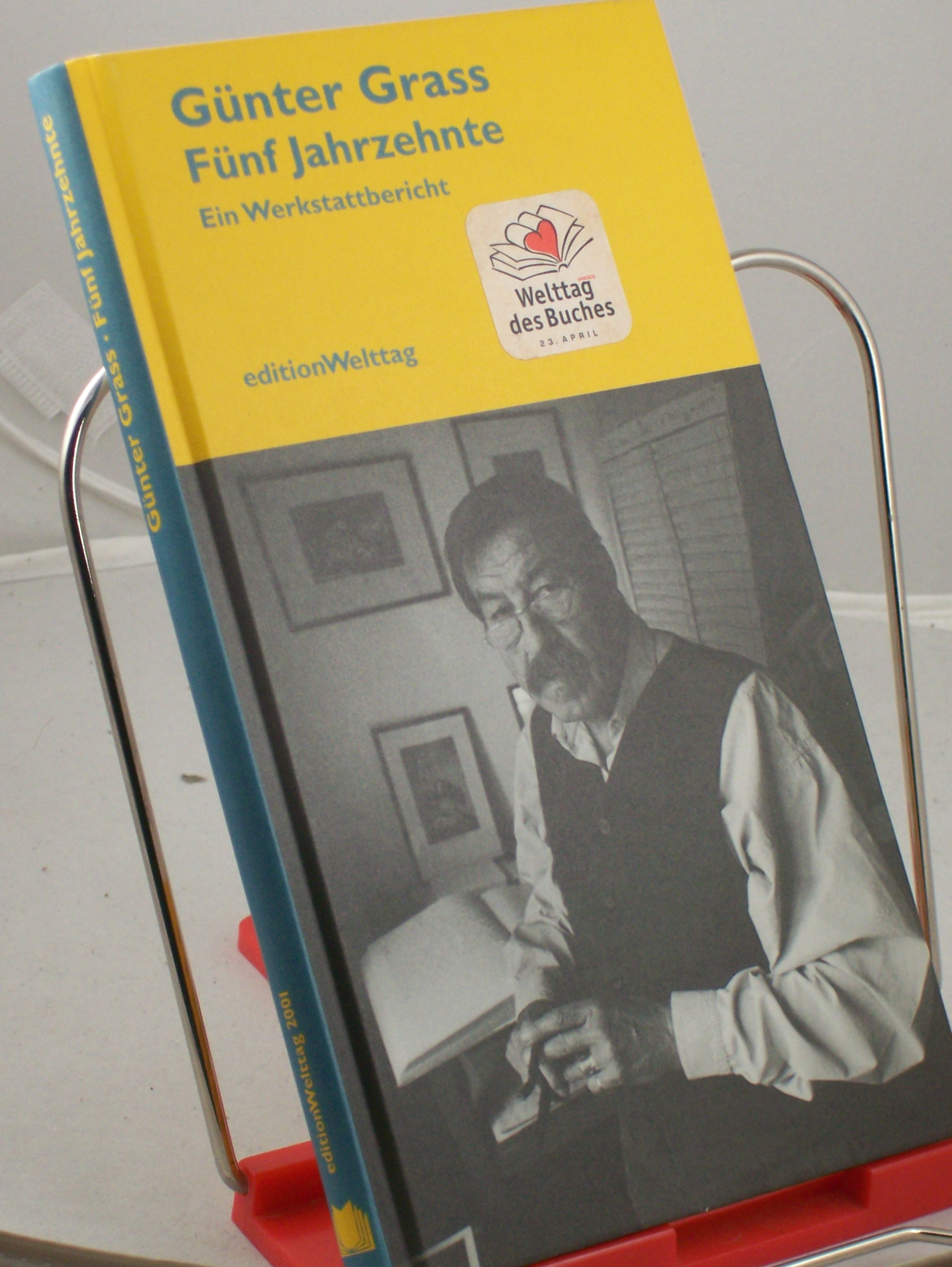 Artikelbild 1 des Artikels “Fünf Jahrzehnte : ein Werkstattbericht / Günter Grass. Hrsg. von G. Fritze Margull “