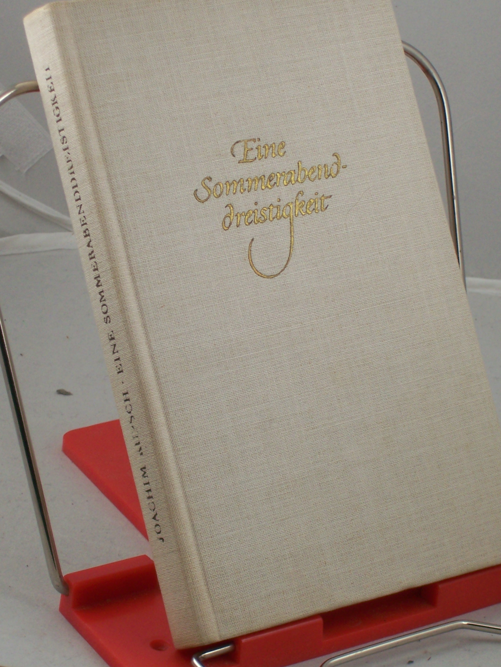 Artikelbild 1 des Artikels “Eine Sommerabenddreistigkeit “