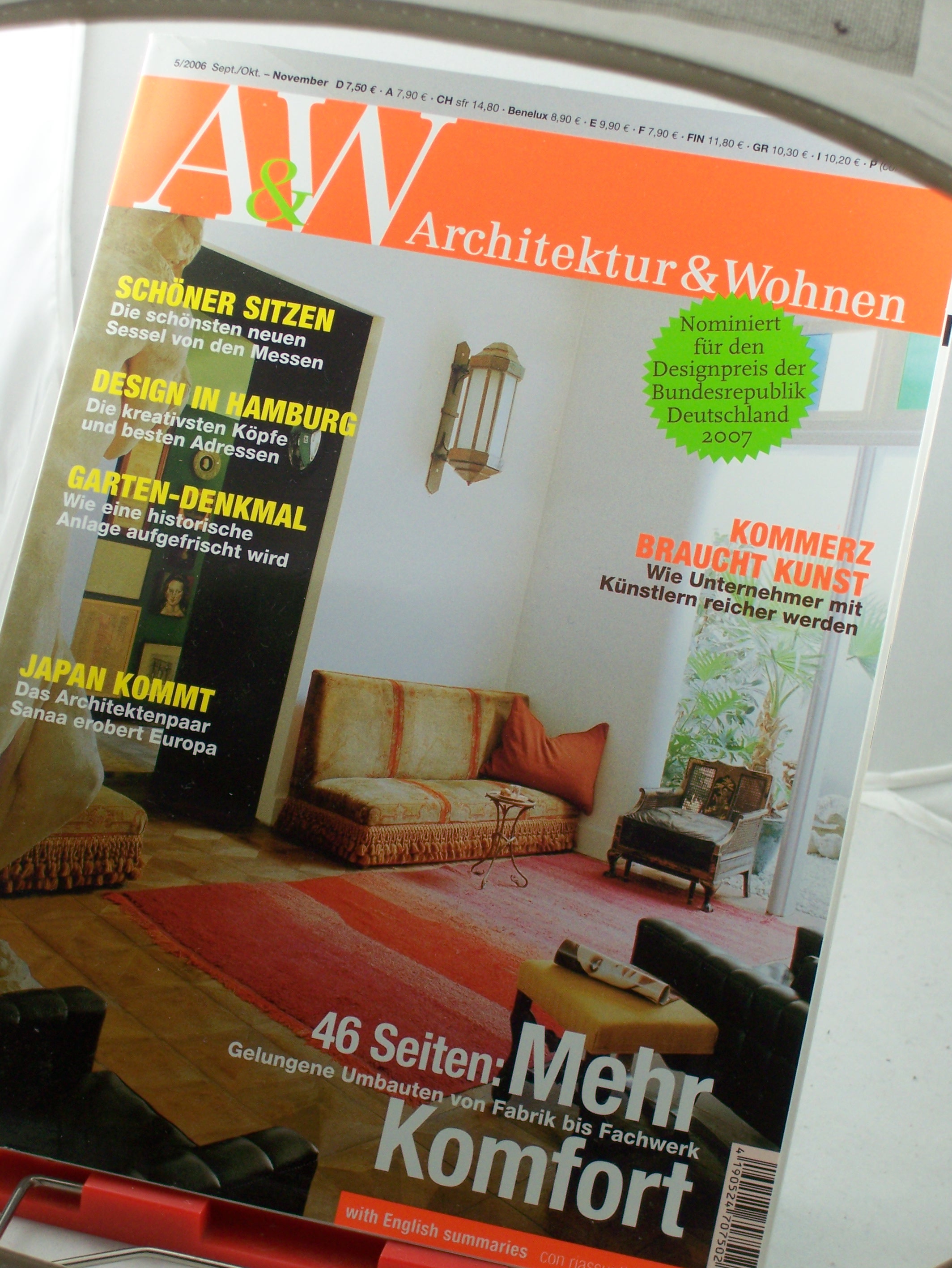 Artikelbild 1 des Artikels “5/2006, 46 Seiten mehr Komfort, gelungene Umbauten von Fabrik bis
Fachwerk “