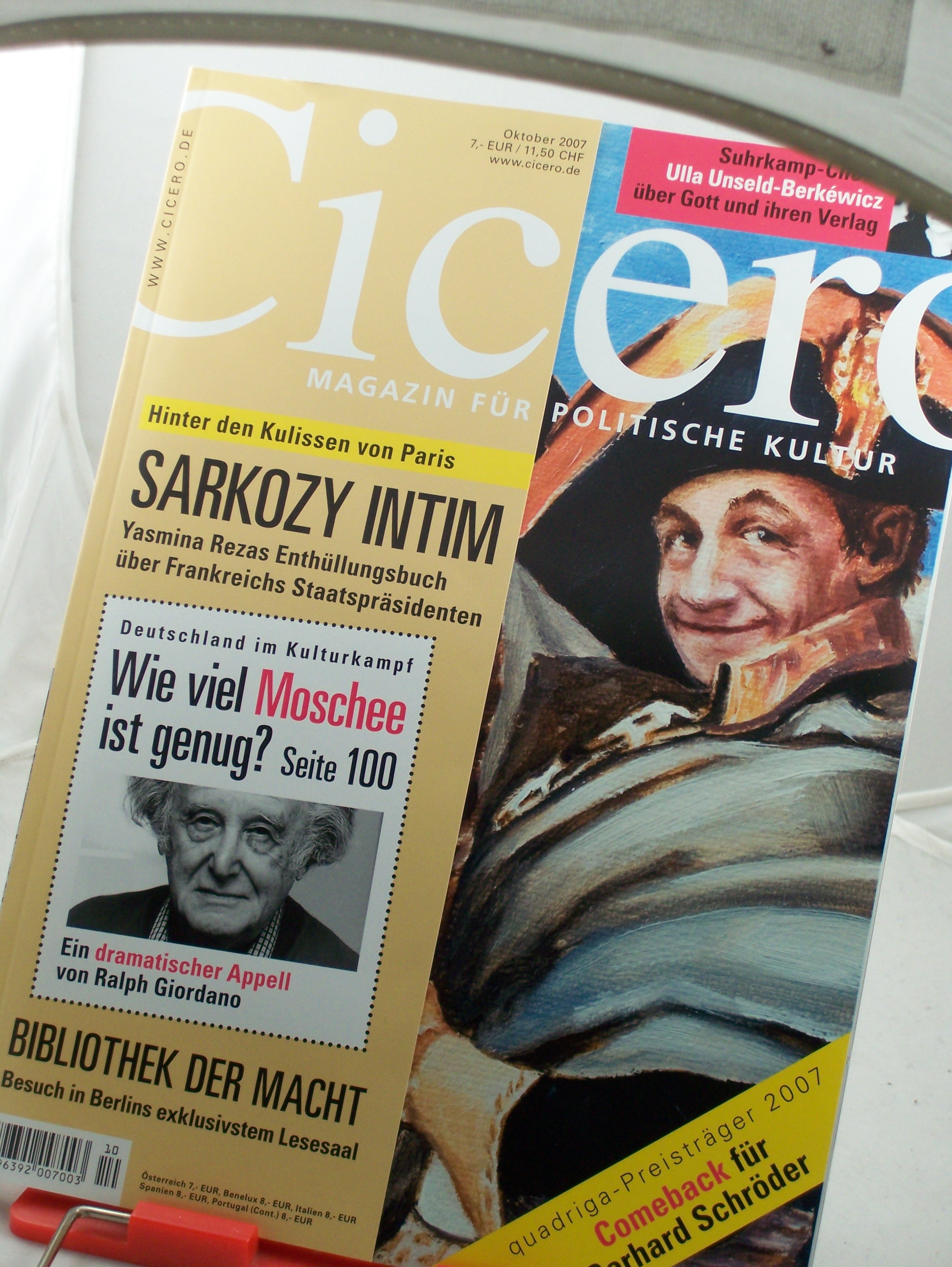 Artikelbild 1 des Artikels “10/2007, Sarkozy Intim “