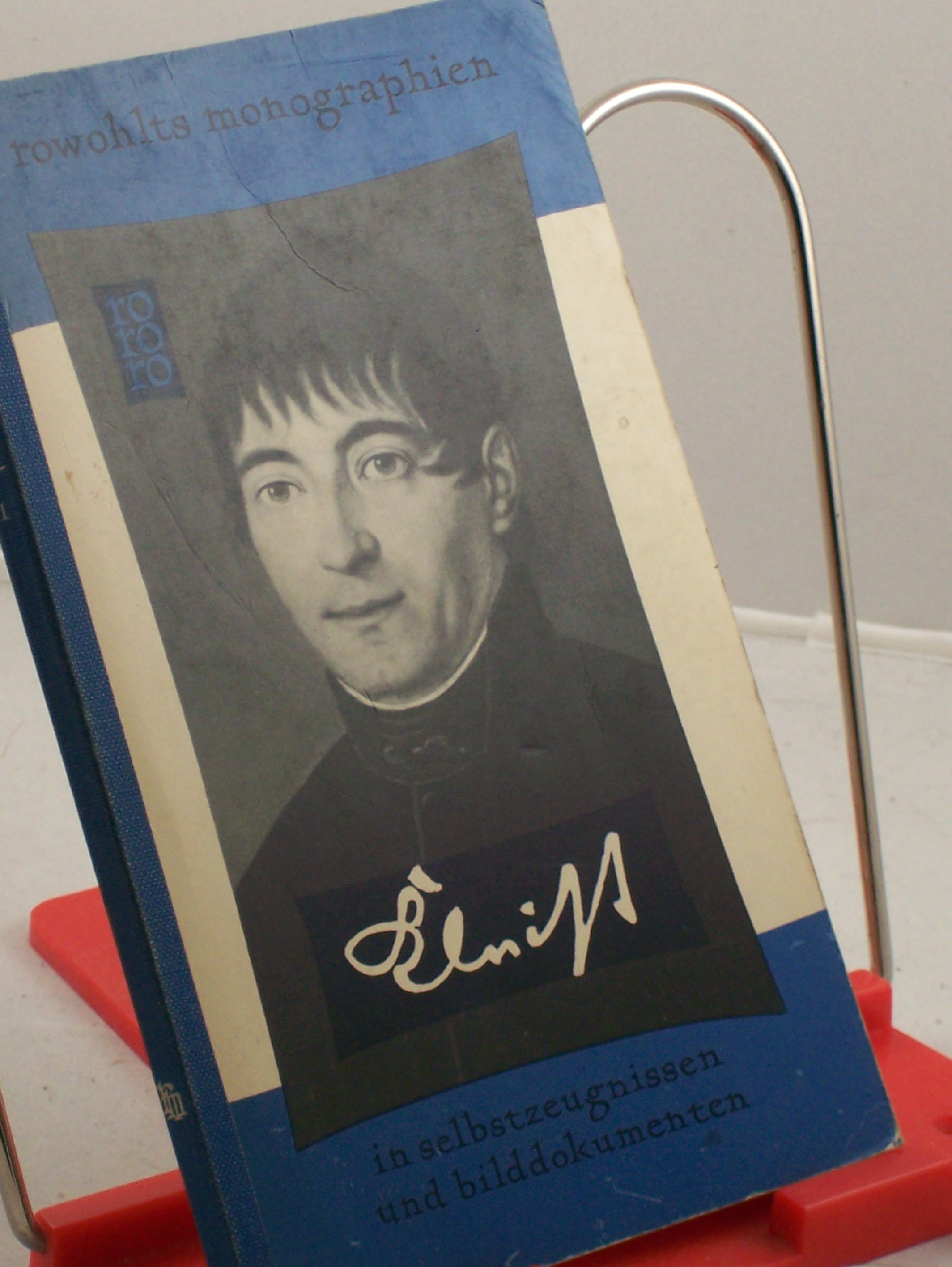 Artikelbild 1 des Artikels “Heinrich von Kleist in Selbstzeugnissen und Bilddokumenten / Curt
Hohoff. Den dokumentar. u. bibliogr. Anh. bearb. Paul Raabe “